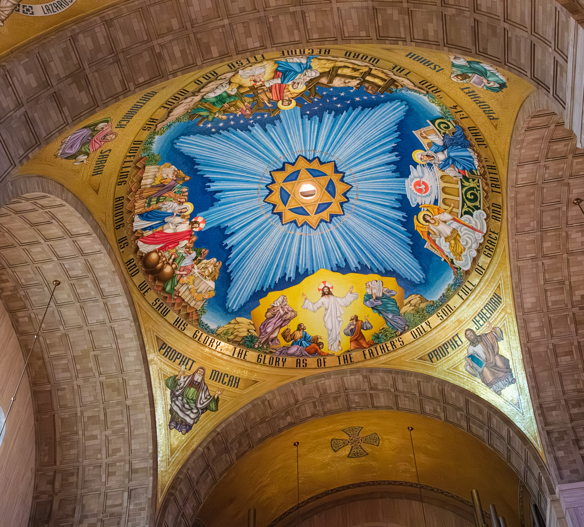 Word Made Flesh Dome from John's Gospel from Another Angle