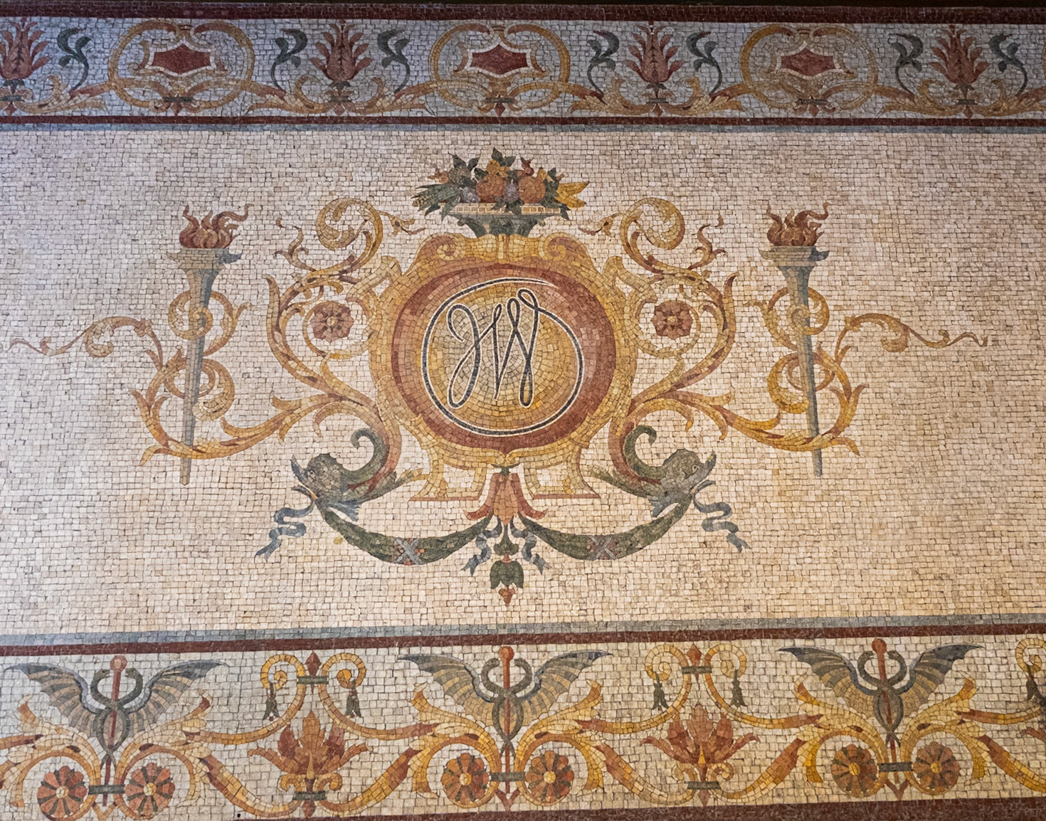 Wanamaker Entrance Logo