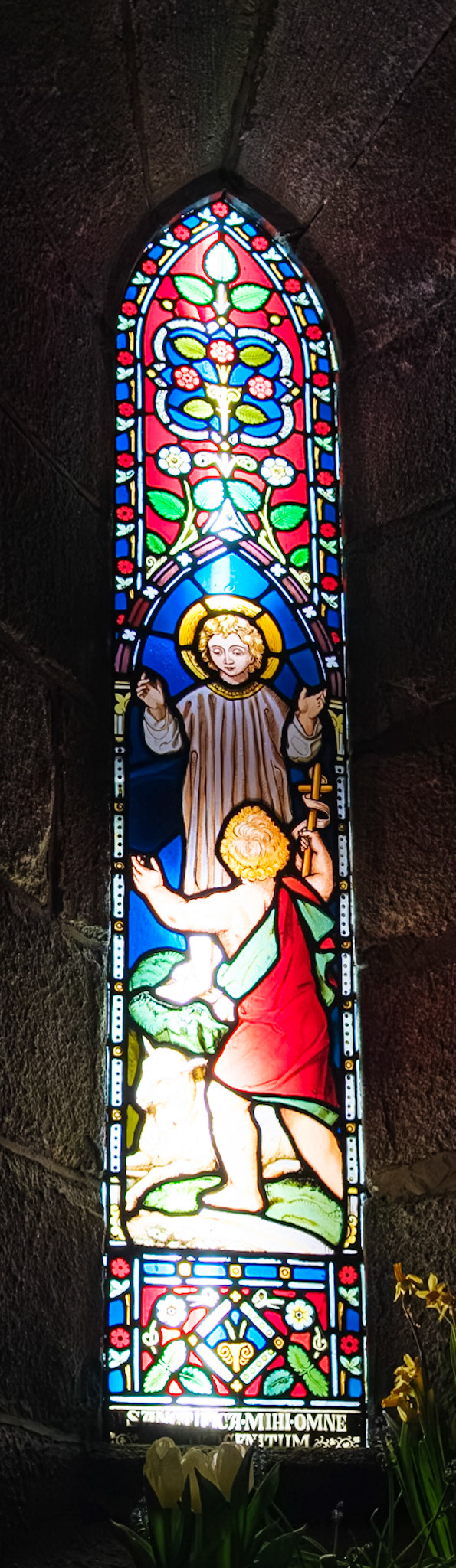 Angel and Shepherd Boy Window at St James the Less