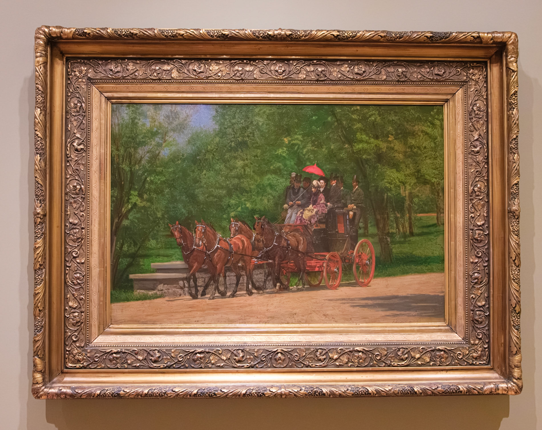 May Morning in the Park by Eakins
