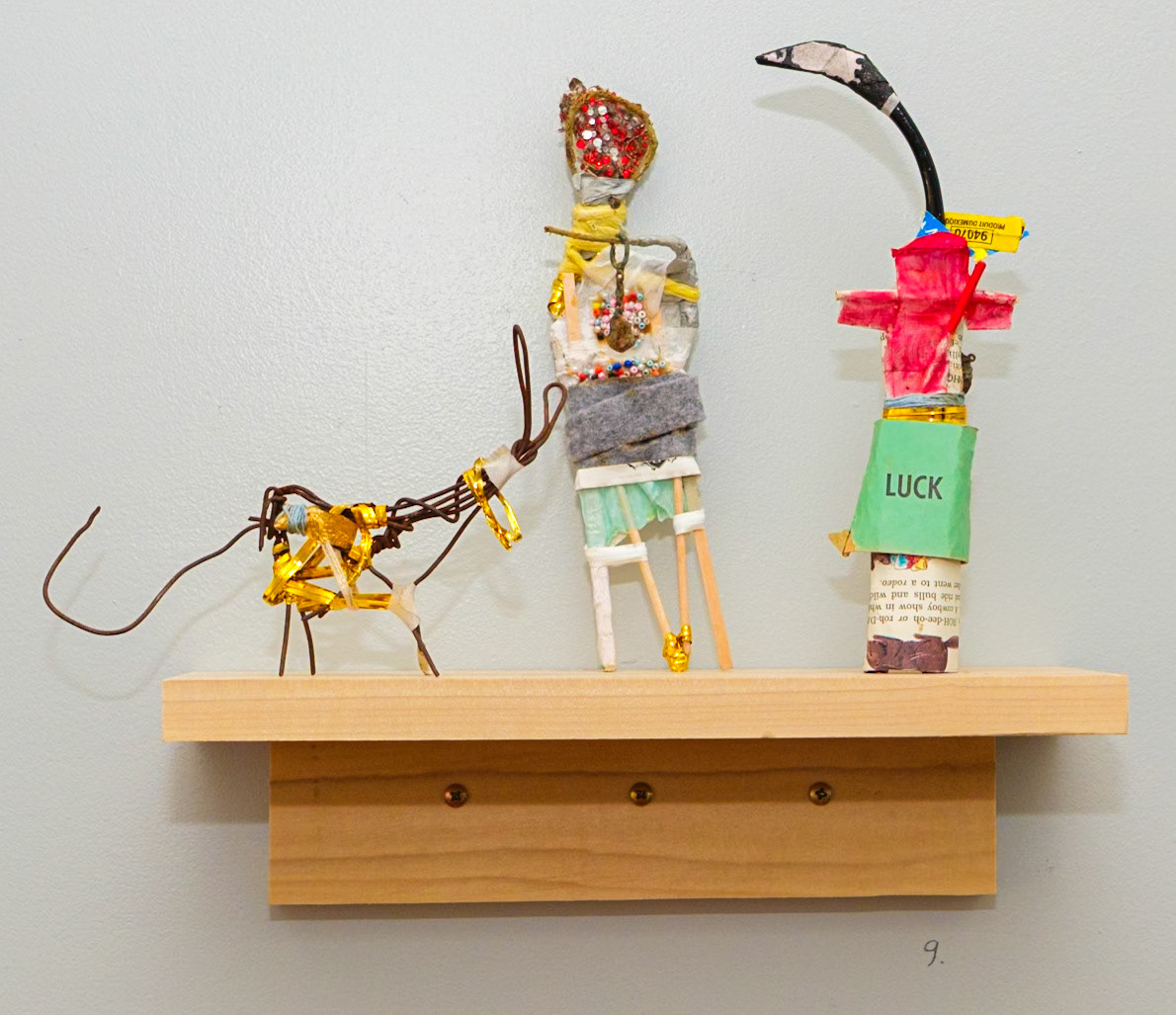 Luck Shelf at St Clement Art Show