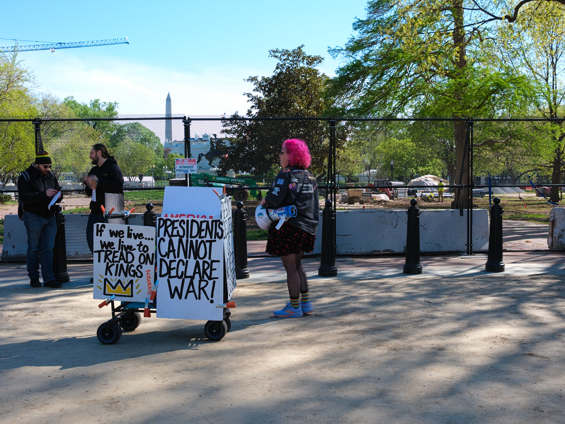 Protest Near White House