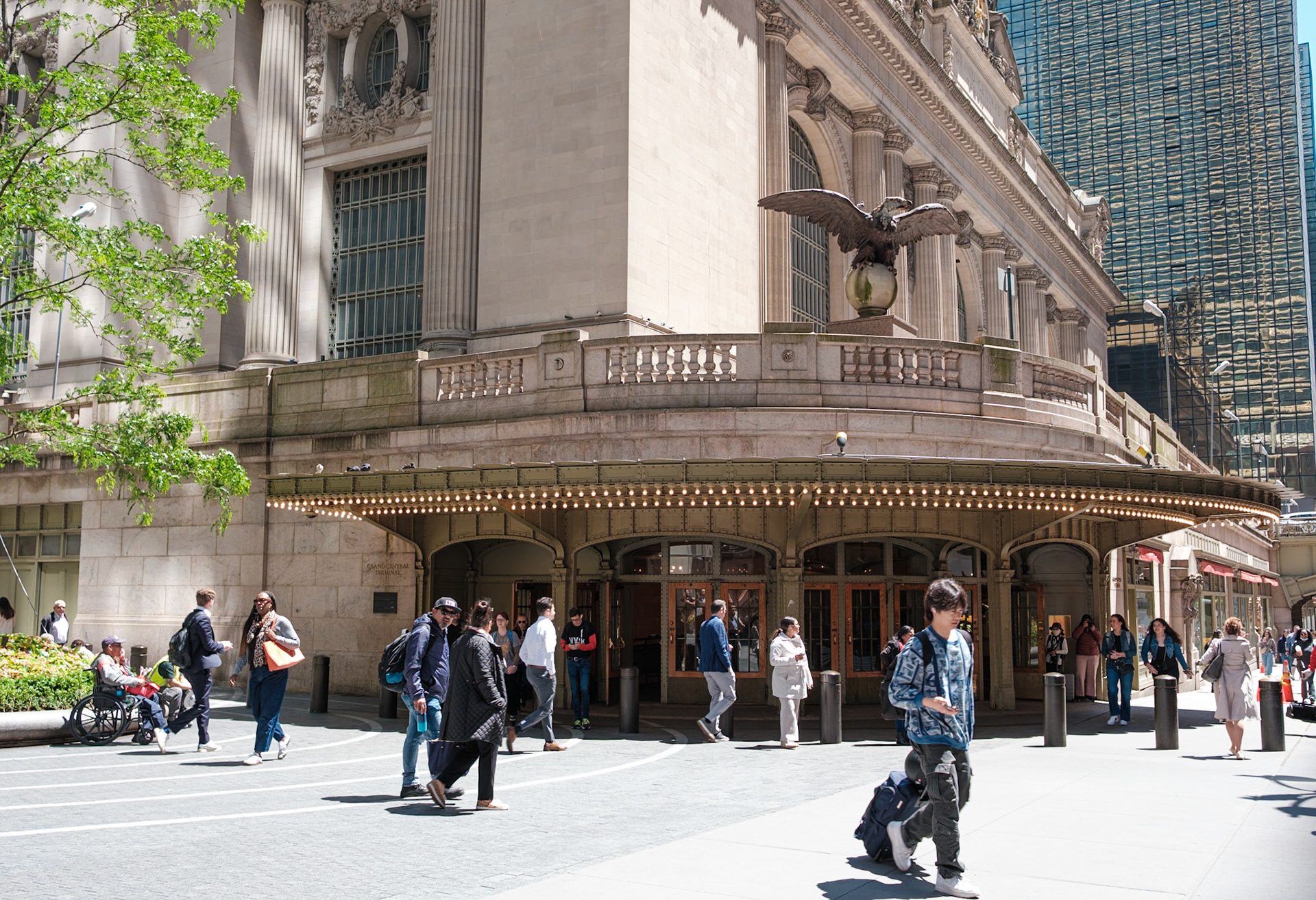 Southwest Corner Entrance to Grand Central May 2025