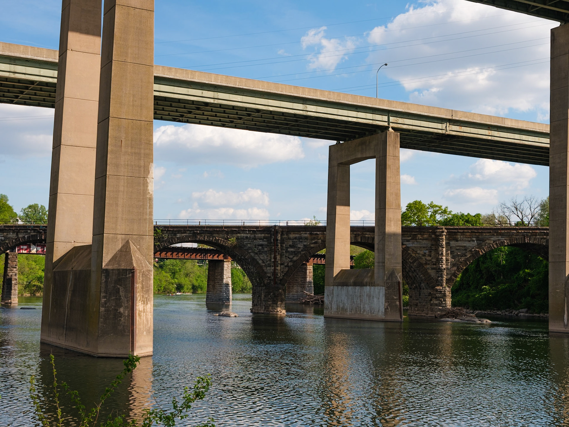 Highway Bridge at East Falls