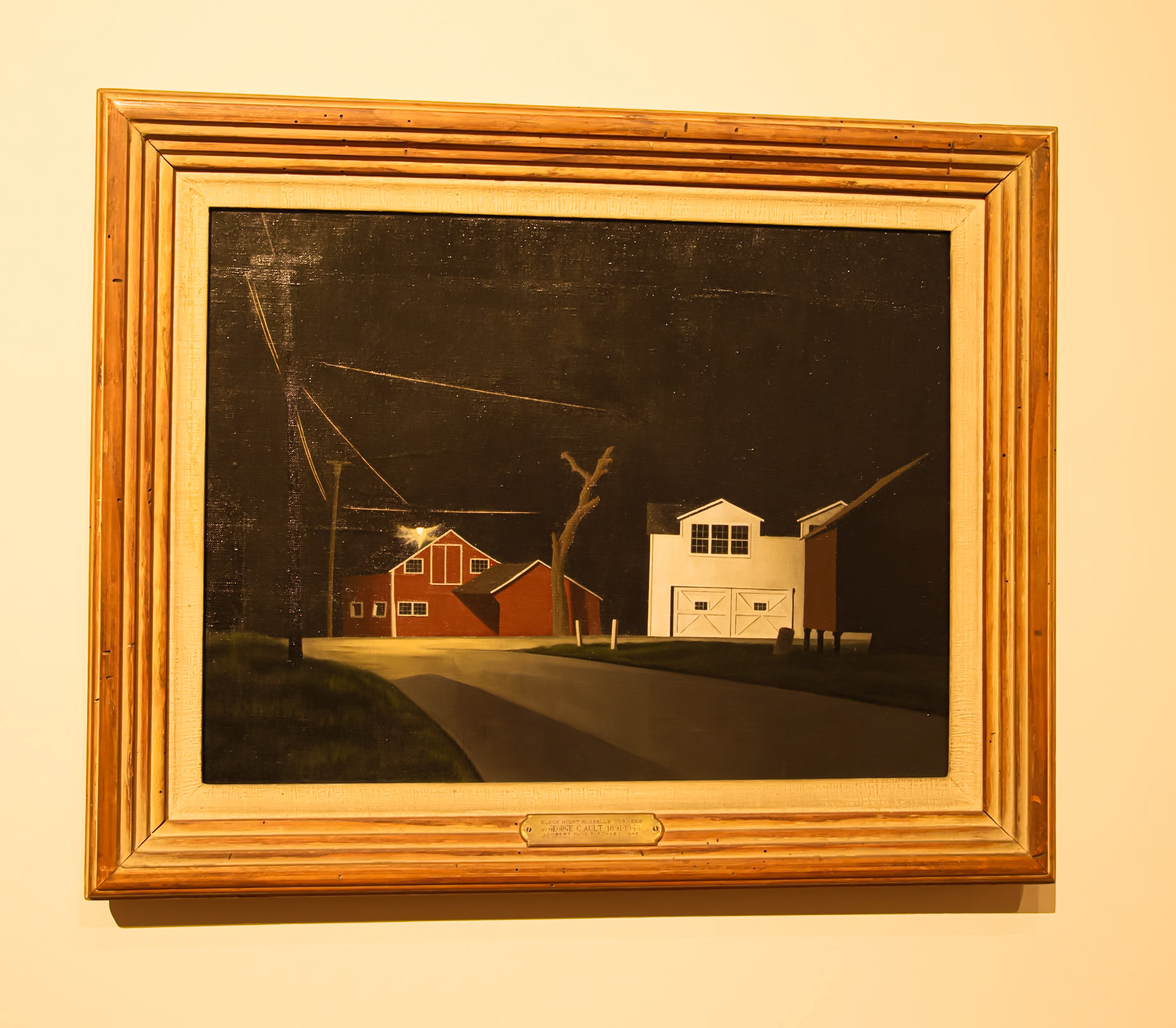 Rural Corner at Night by Ault