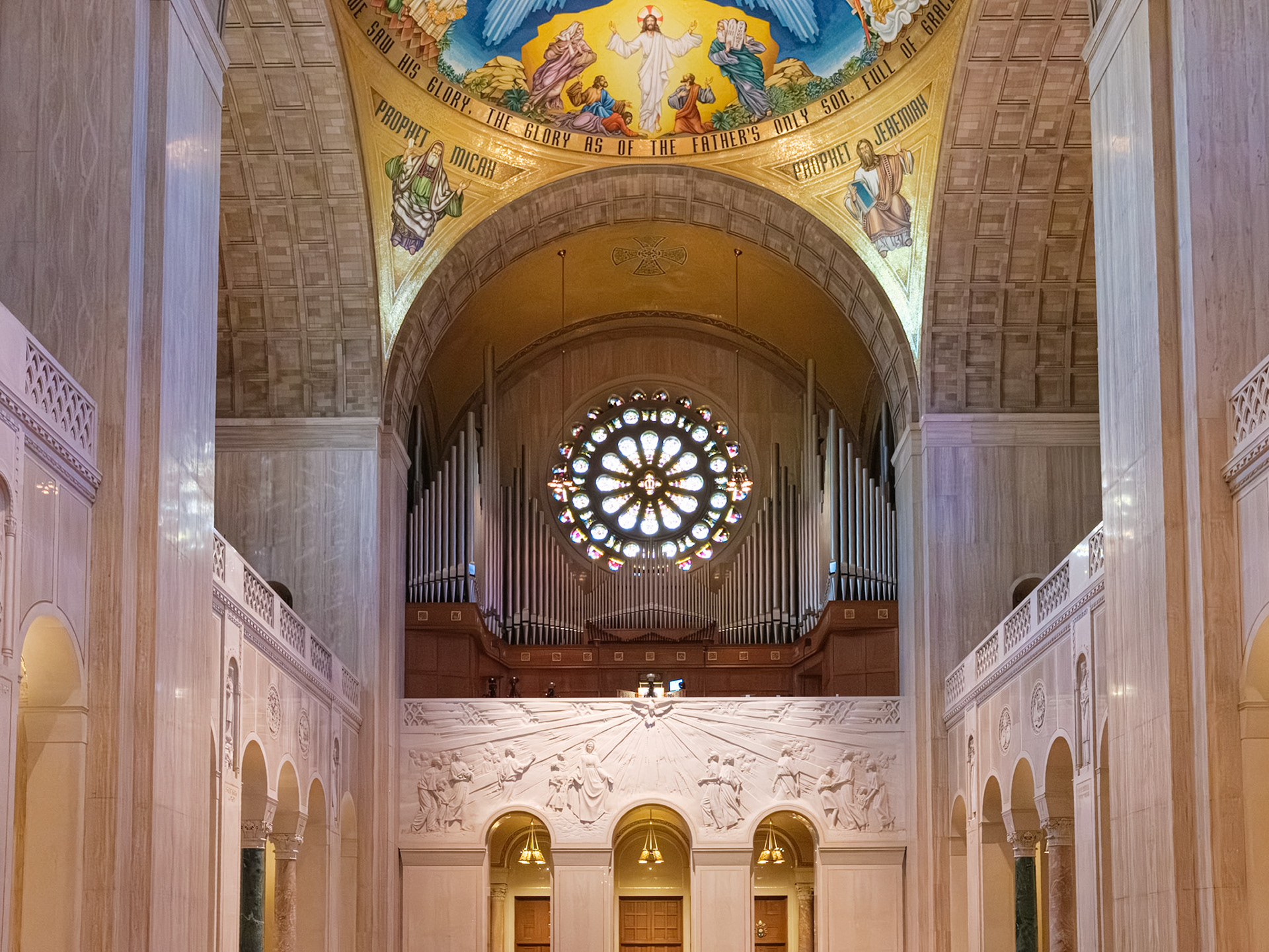 Rose Window and Organ