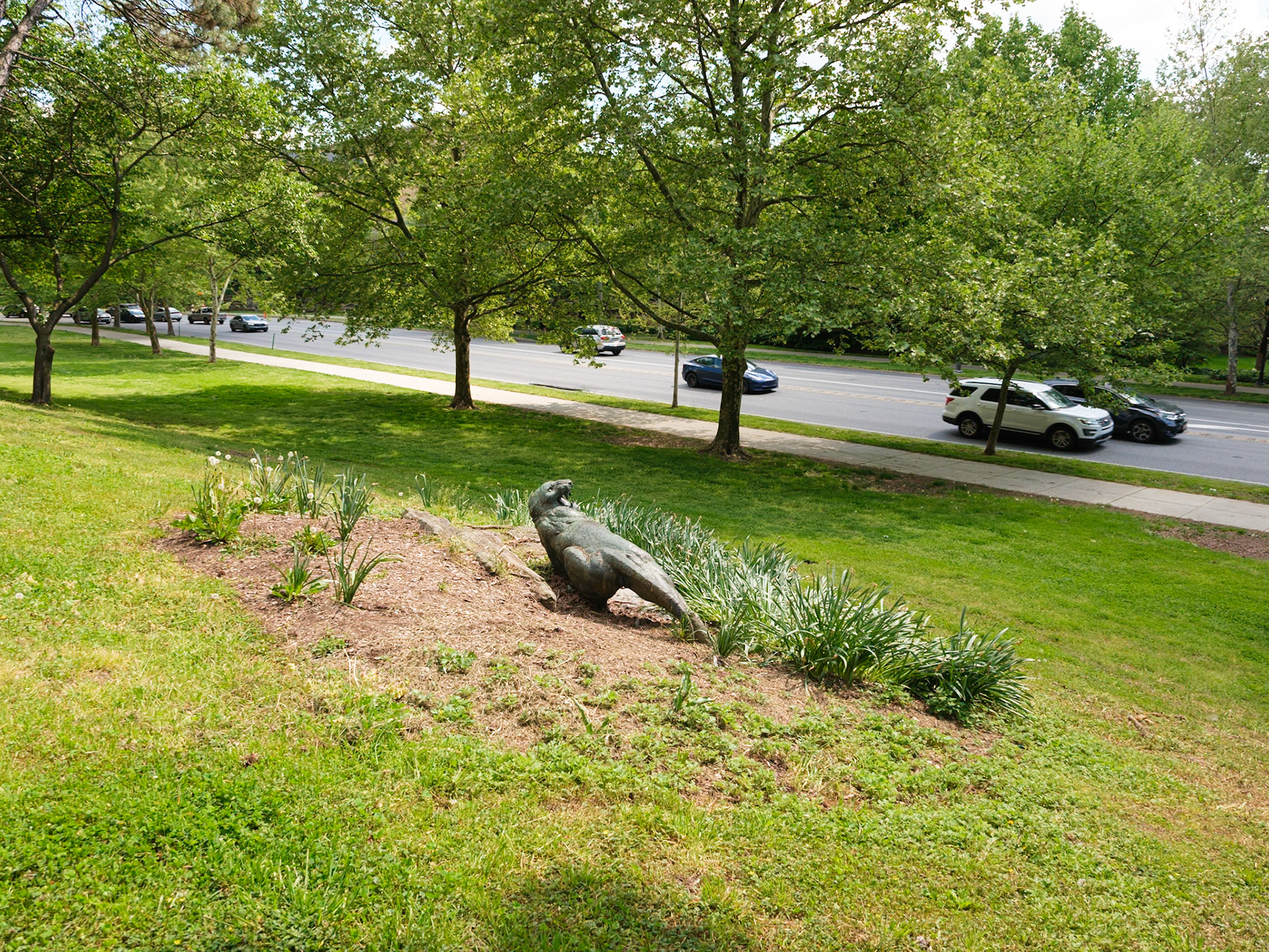 Bird Statue Along Kelly Drive