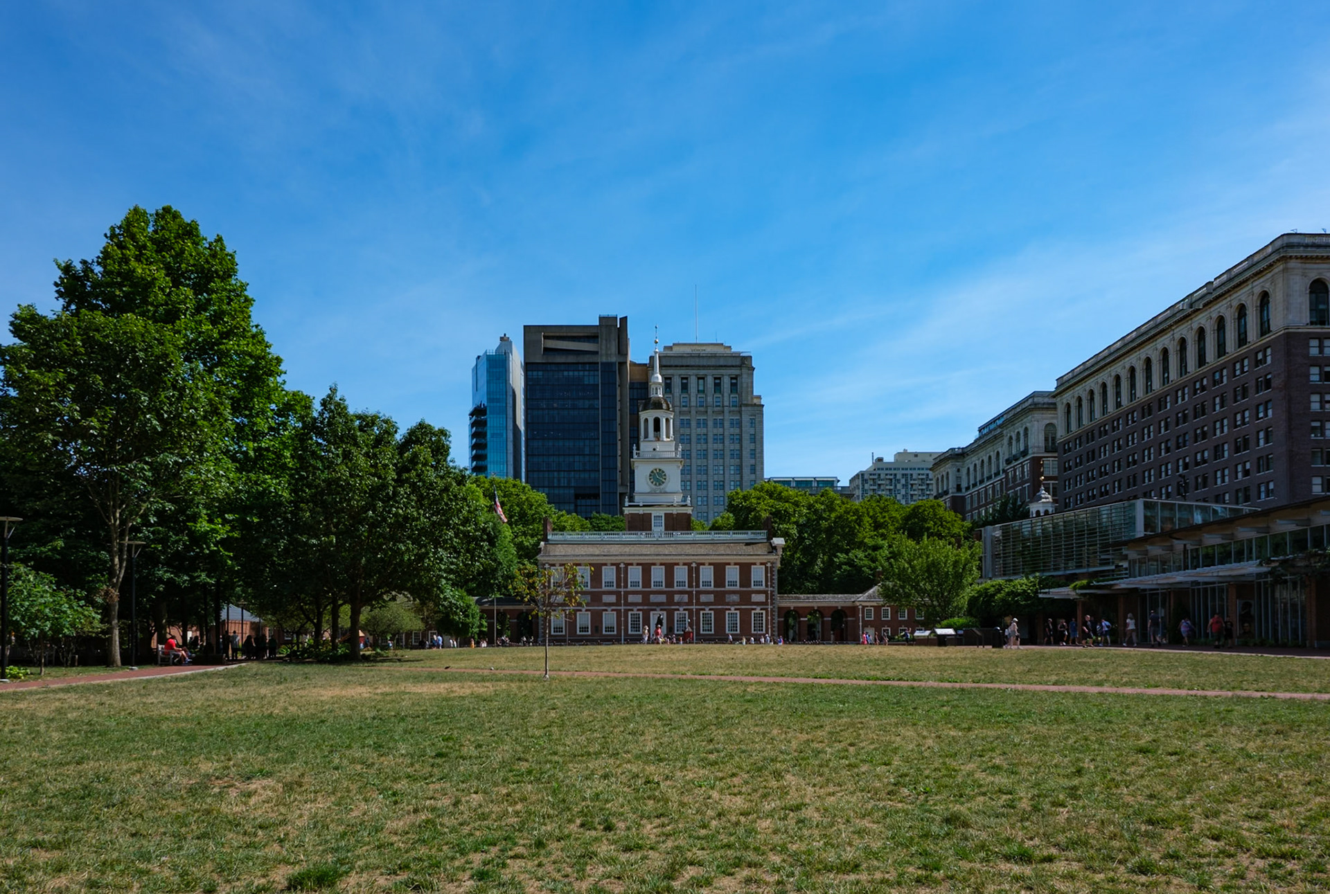 Independnce Hall North Elevation as Seen from Independence Park