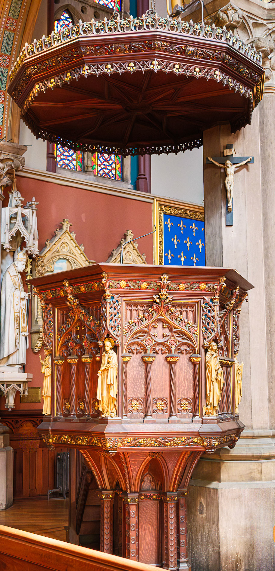 Pulpit at St Paul Church Brooklyn