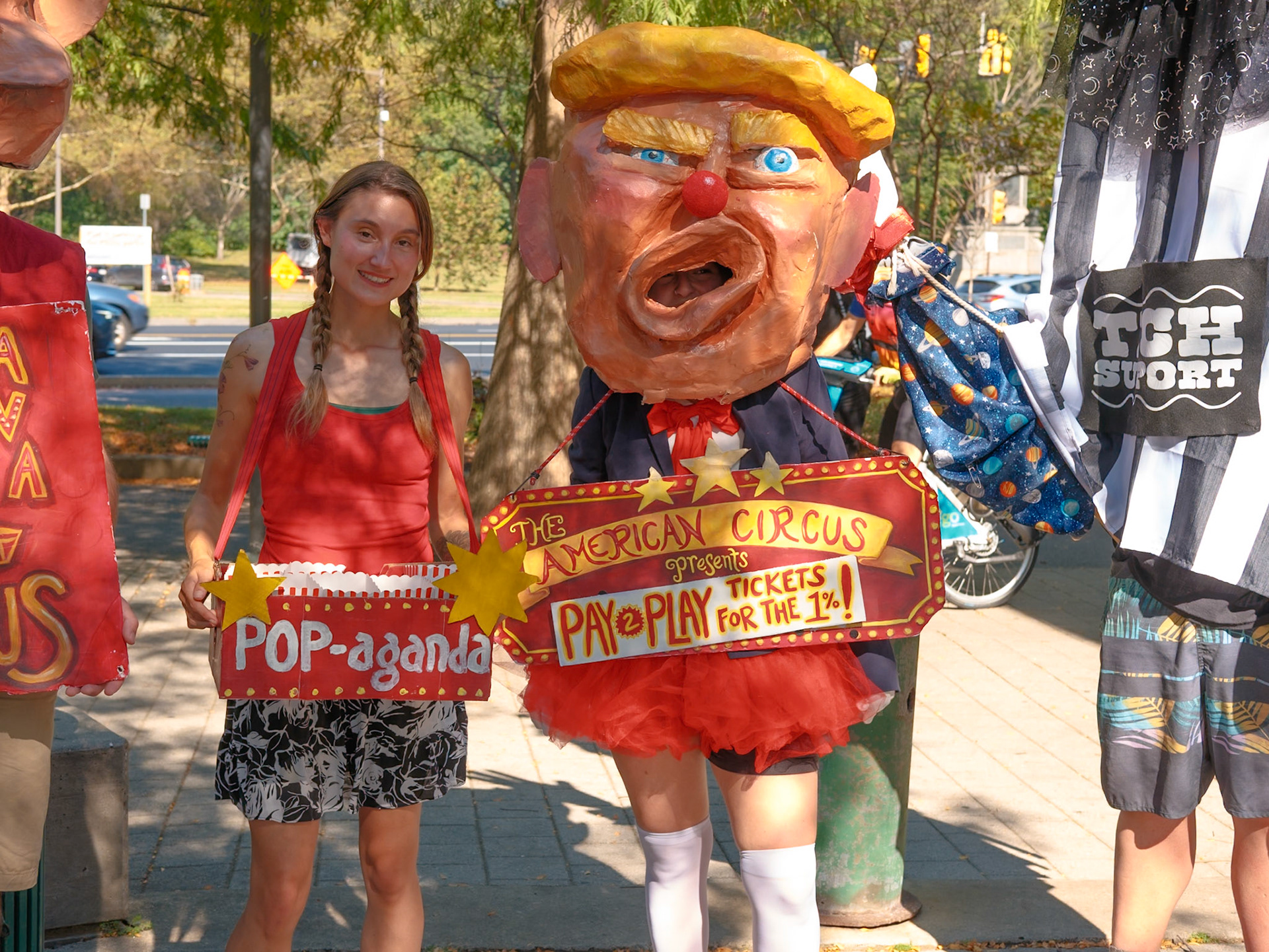 American Circus Protesters