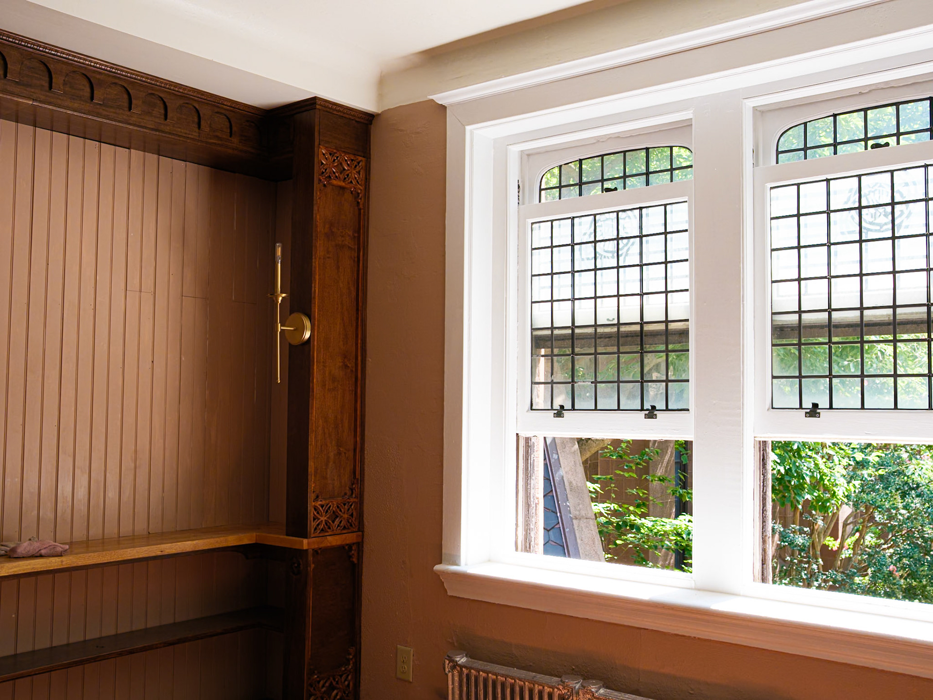 Rectory Restoration With New Light for Library