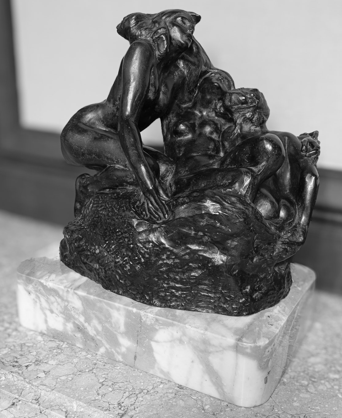 Ménage à Trois?  by Rodin at the Rodin Museum in Philadelphia July 2024