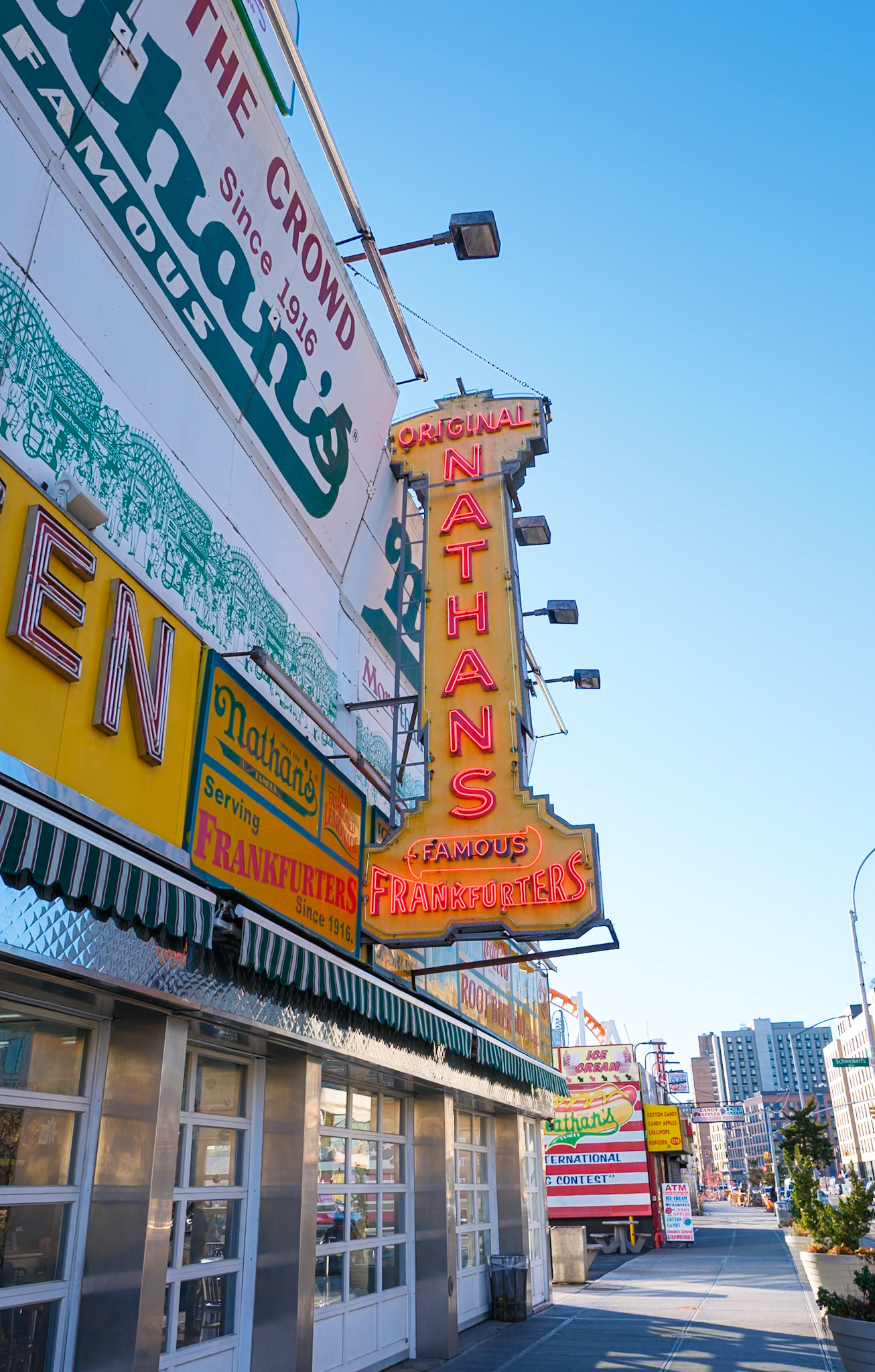 Nathan Coney Island Storefront December 2024