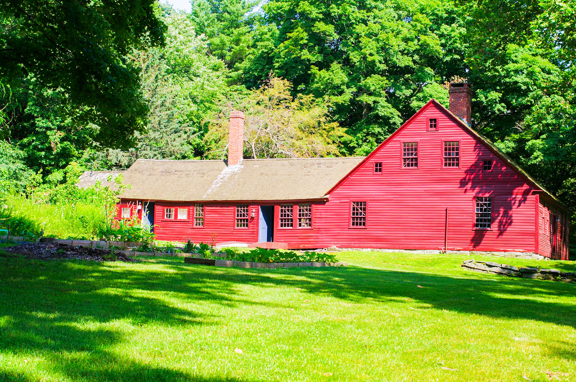 Daniel Benton House Tolland Left Elevation