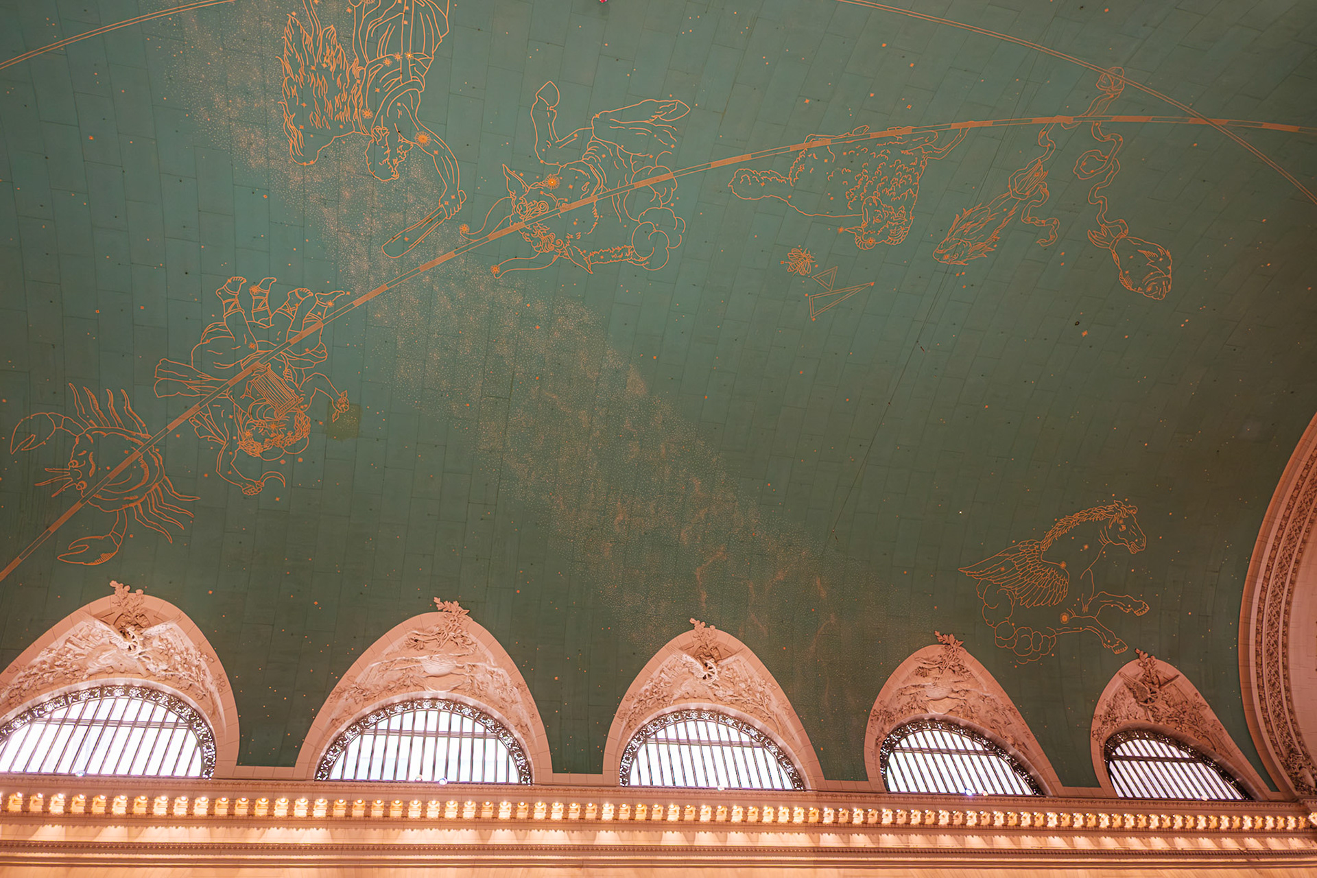 Reception Hall Ceiling at Grand Central