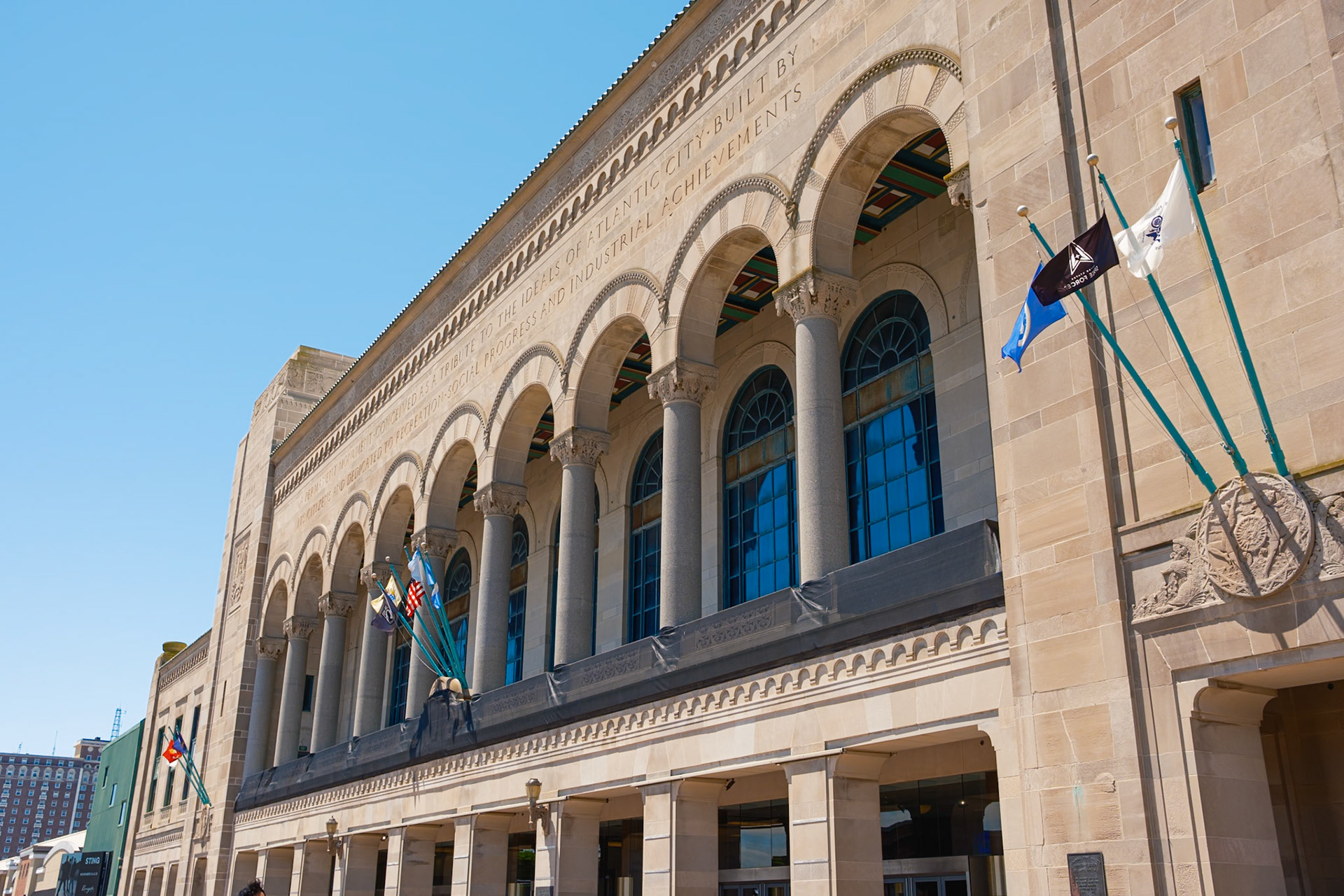Boardwalk Cenvention Center Arches Atlantic City May 2025