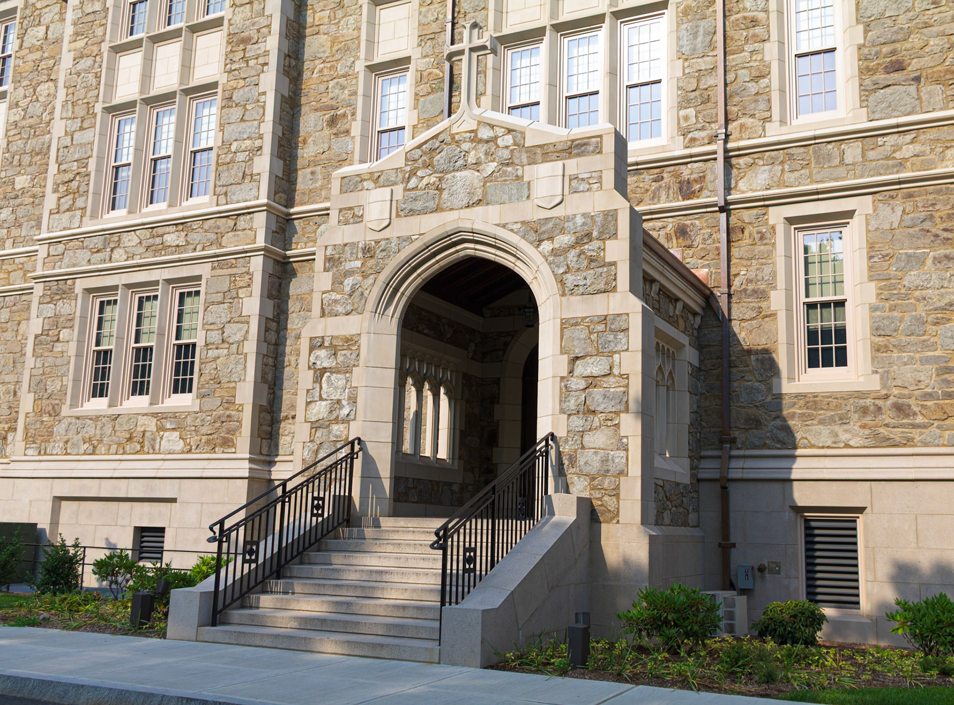 A Side Entrance to Gasson Hall