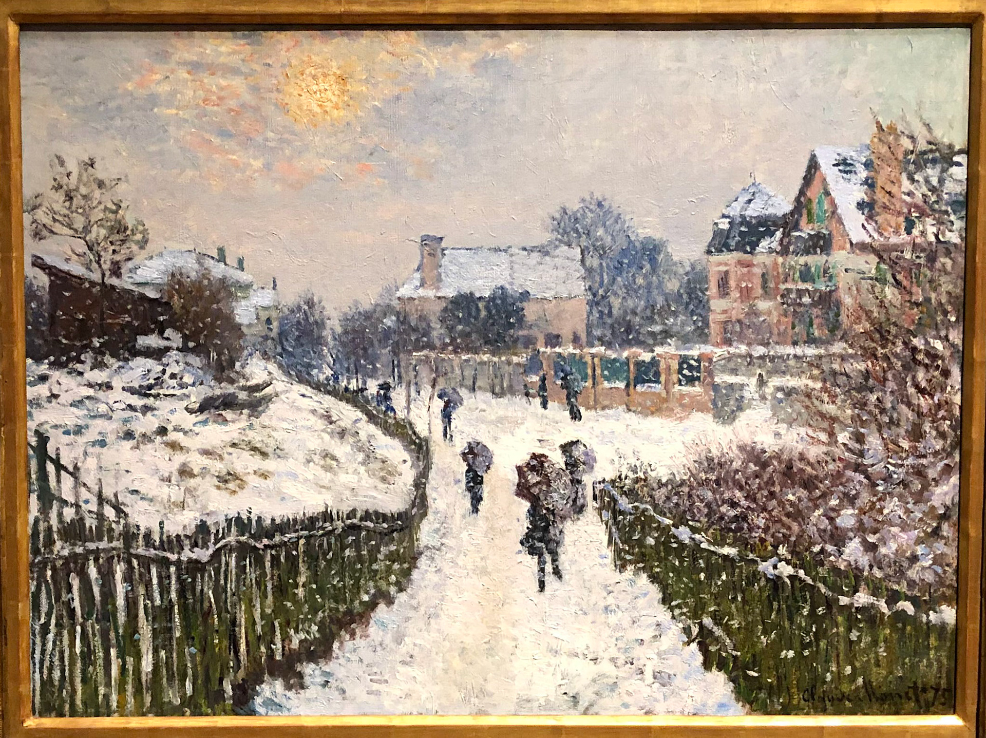 Boulevard St Denis by Monet Museum of Fine Arts Boston