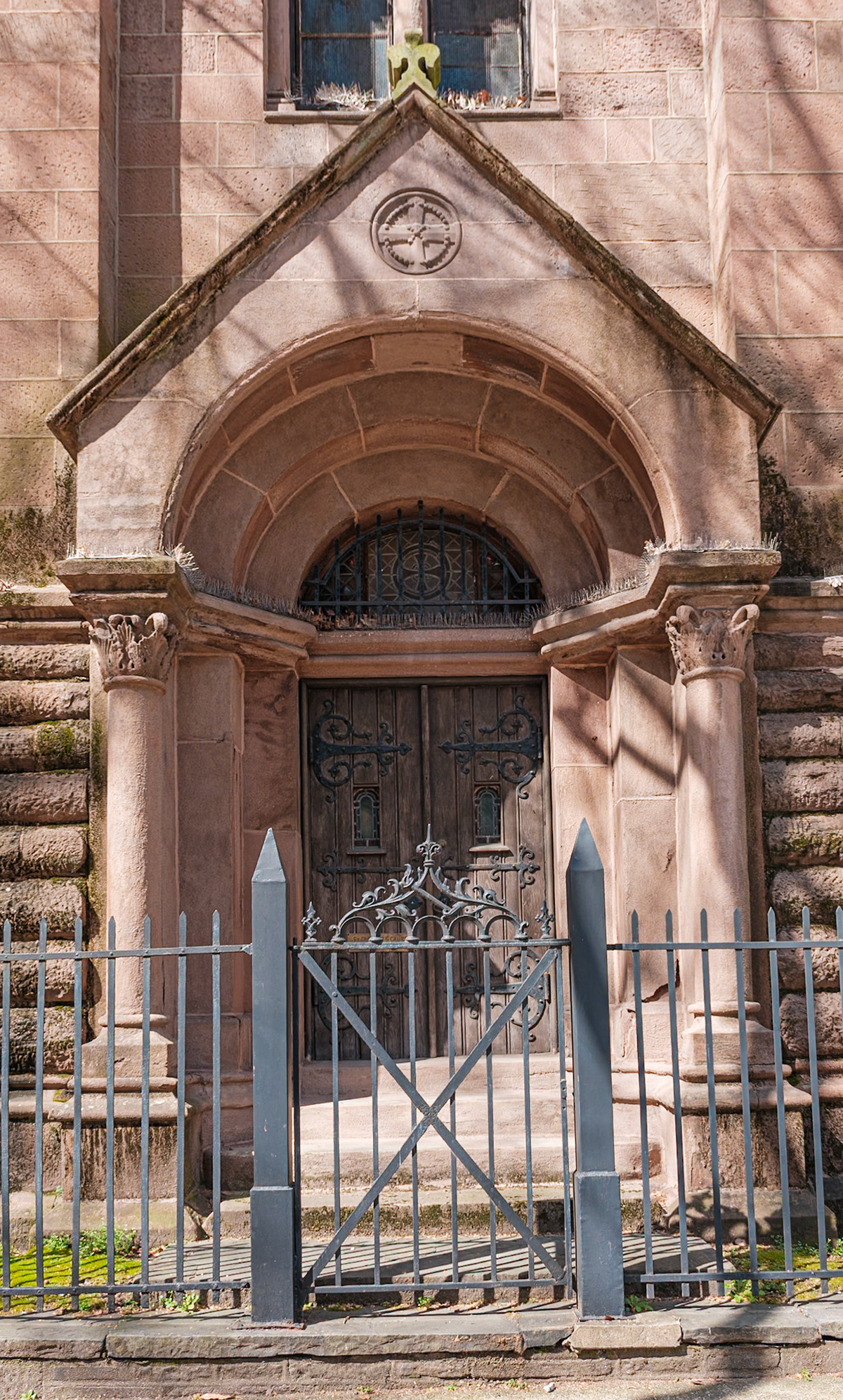 20th Street Entrance to St Clement Church Philadelphia
