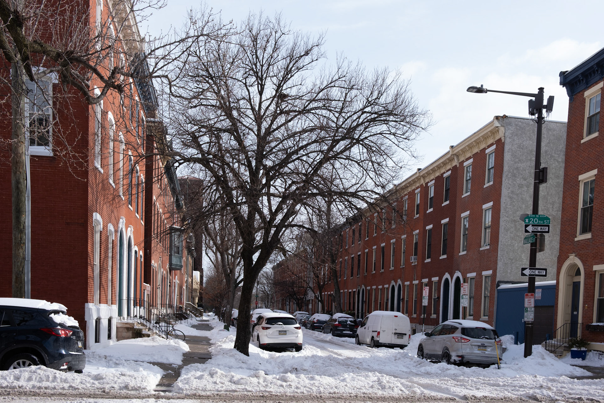Wallace Street at 20th on 26 January 2026