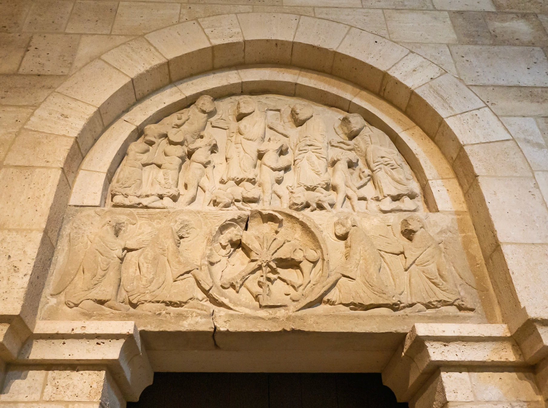 Tympanum Over Doorway at the Cloisters