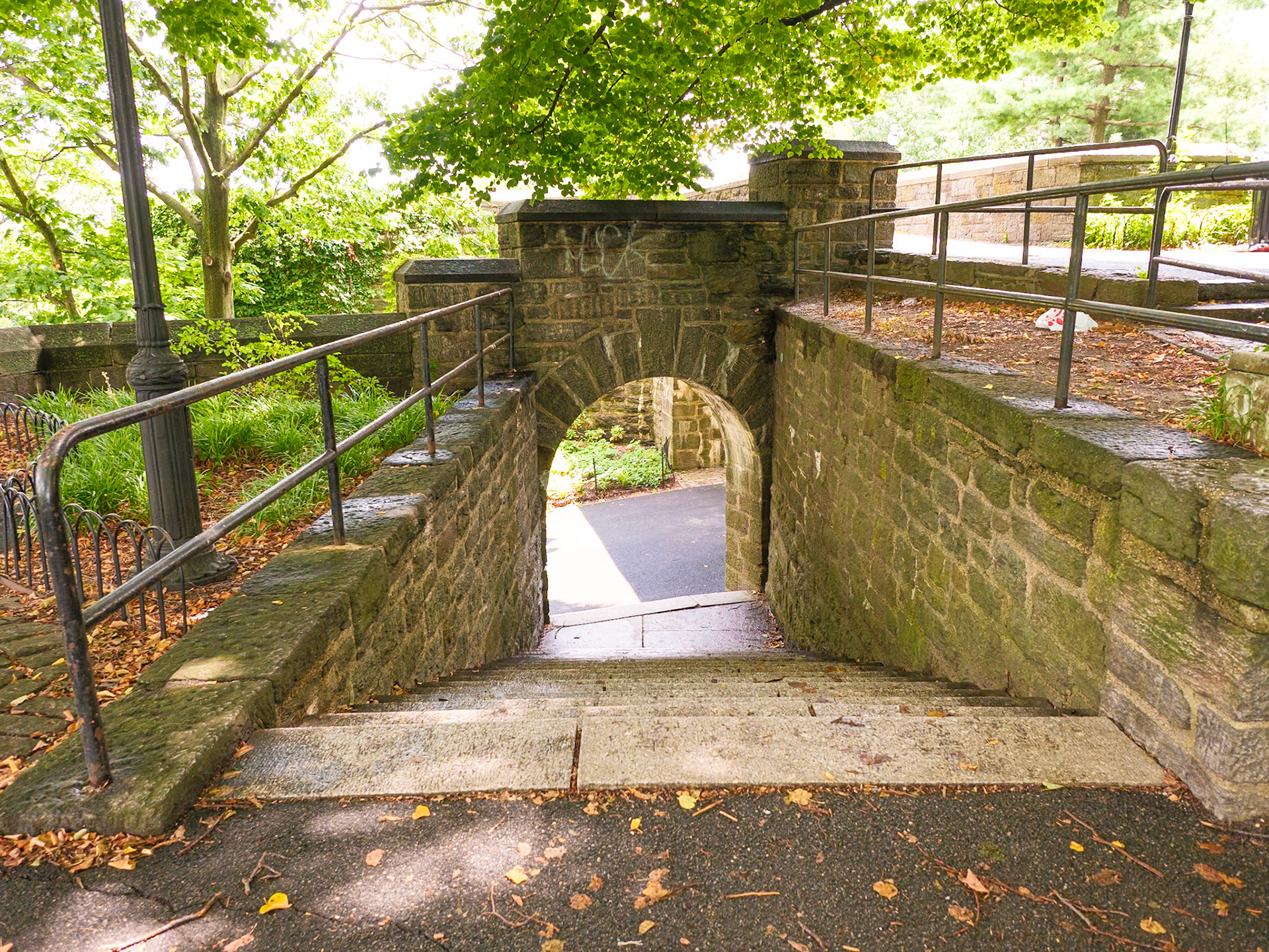 Stairway at Fort Tryon July 2024