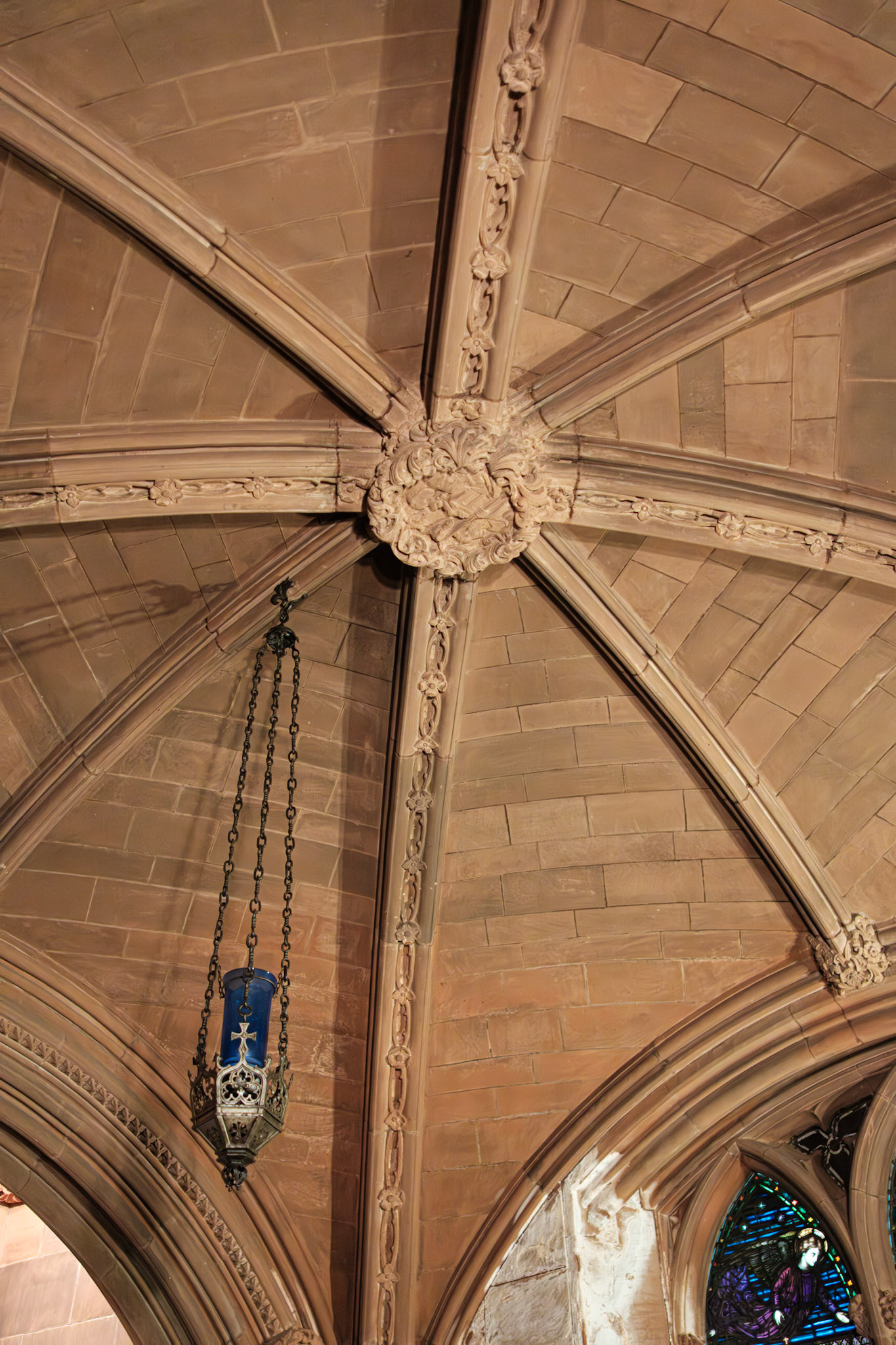 Ribbed Ceiling of Lady Chapel at St Clement Church Philadelphia