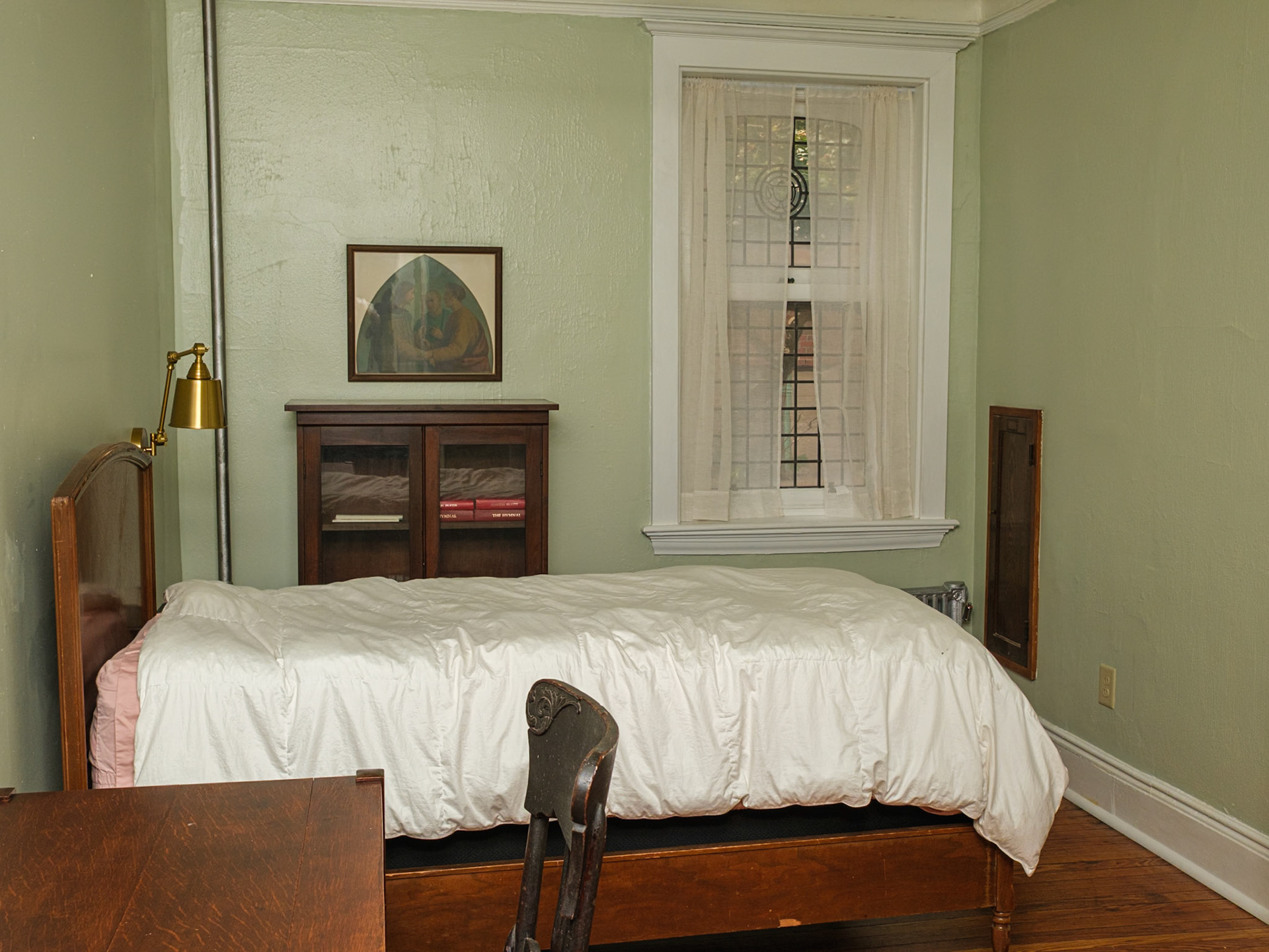 Green Guest Bedroom at Rectory