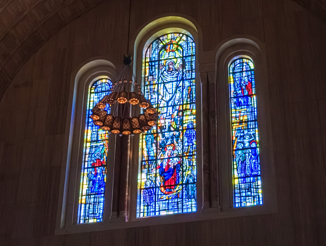Life of Mary Window