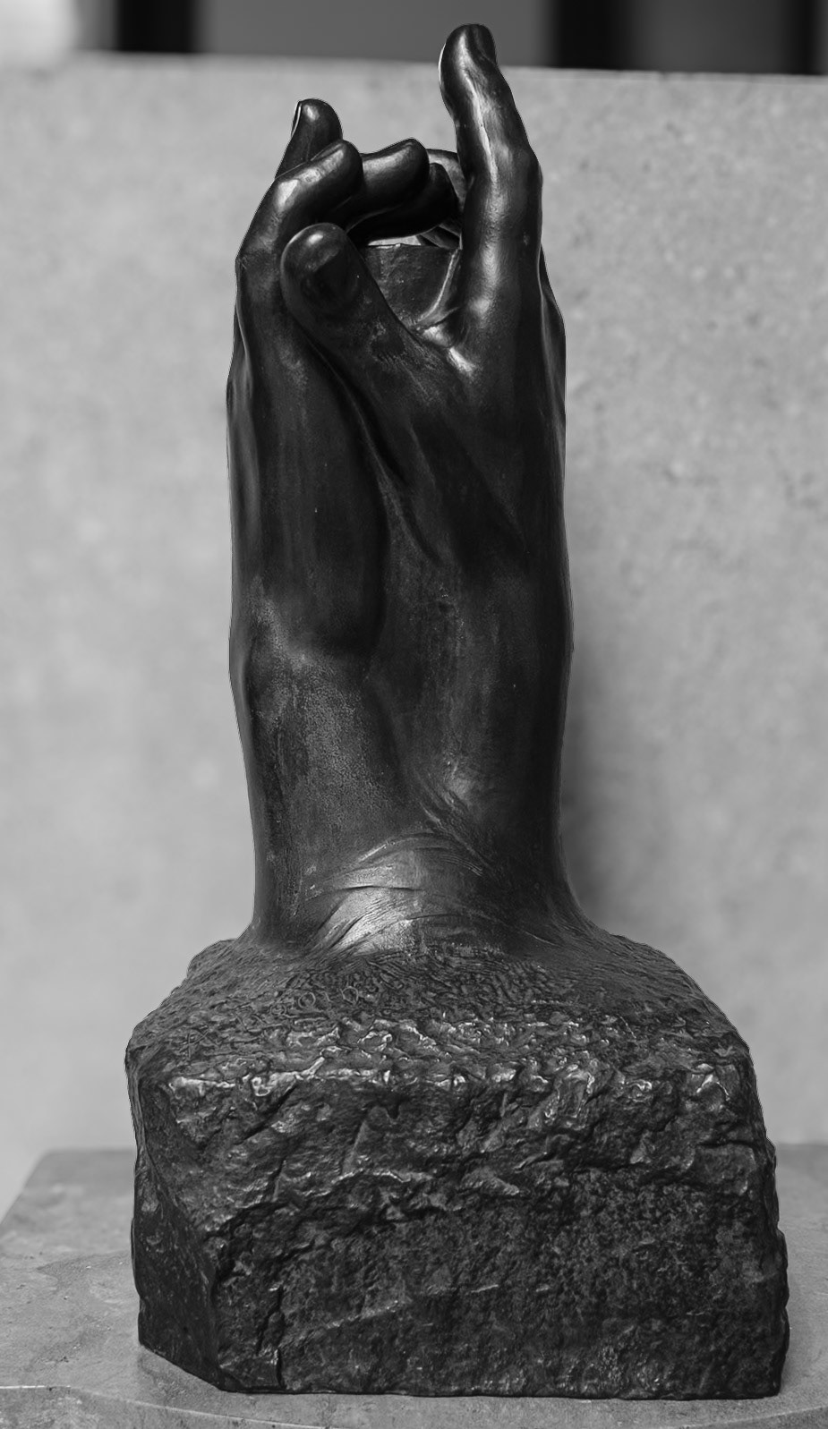 Large Touching Hands by Rodin at Rodin Museum July 2024