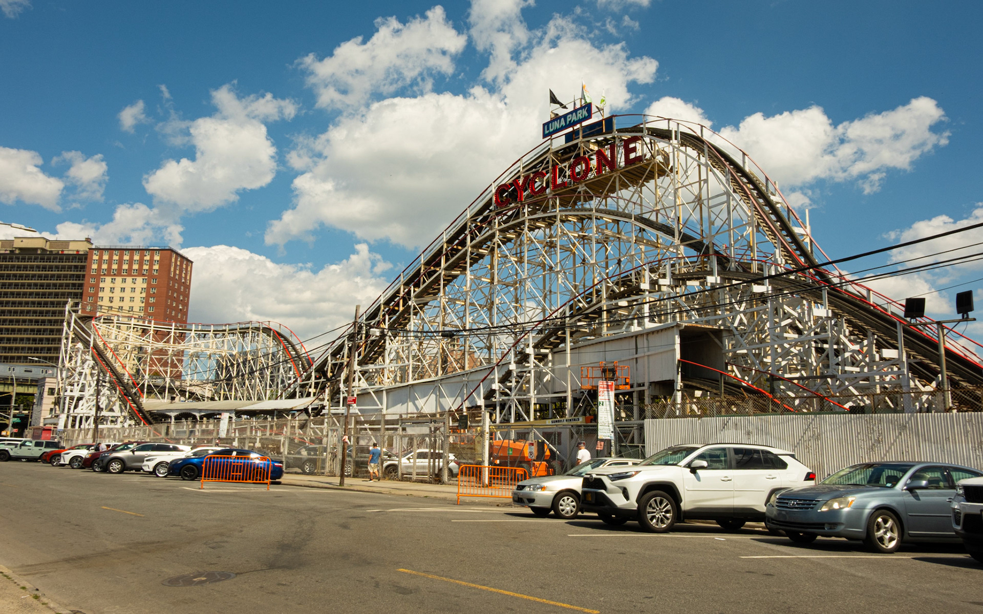 Cyclone Roller Coaster Coney Island