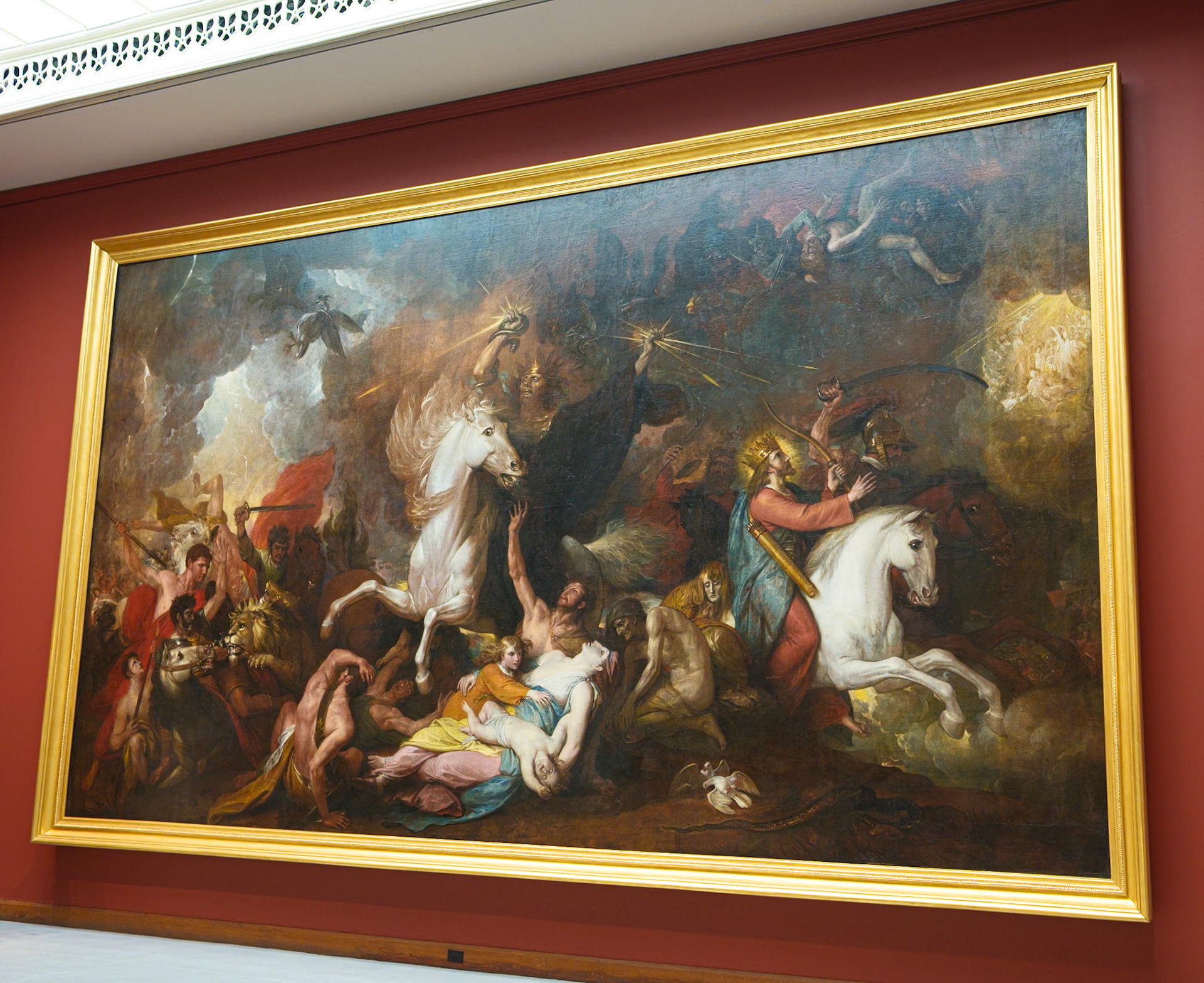 Large  Painting at Pennsylvania Academy of the Fine Arts