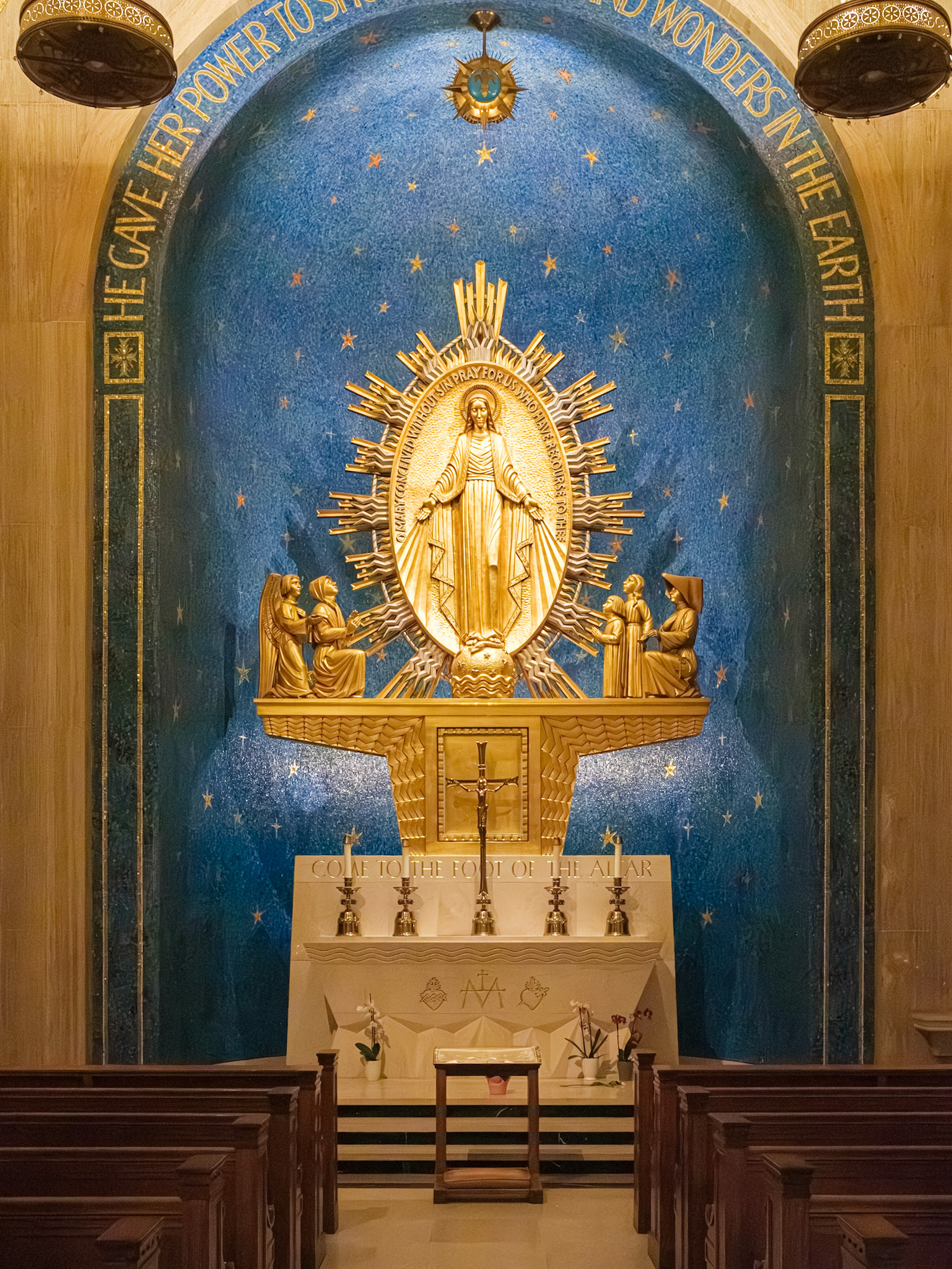 Virgin of the Medal and Stars