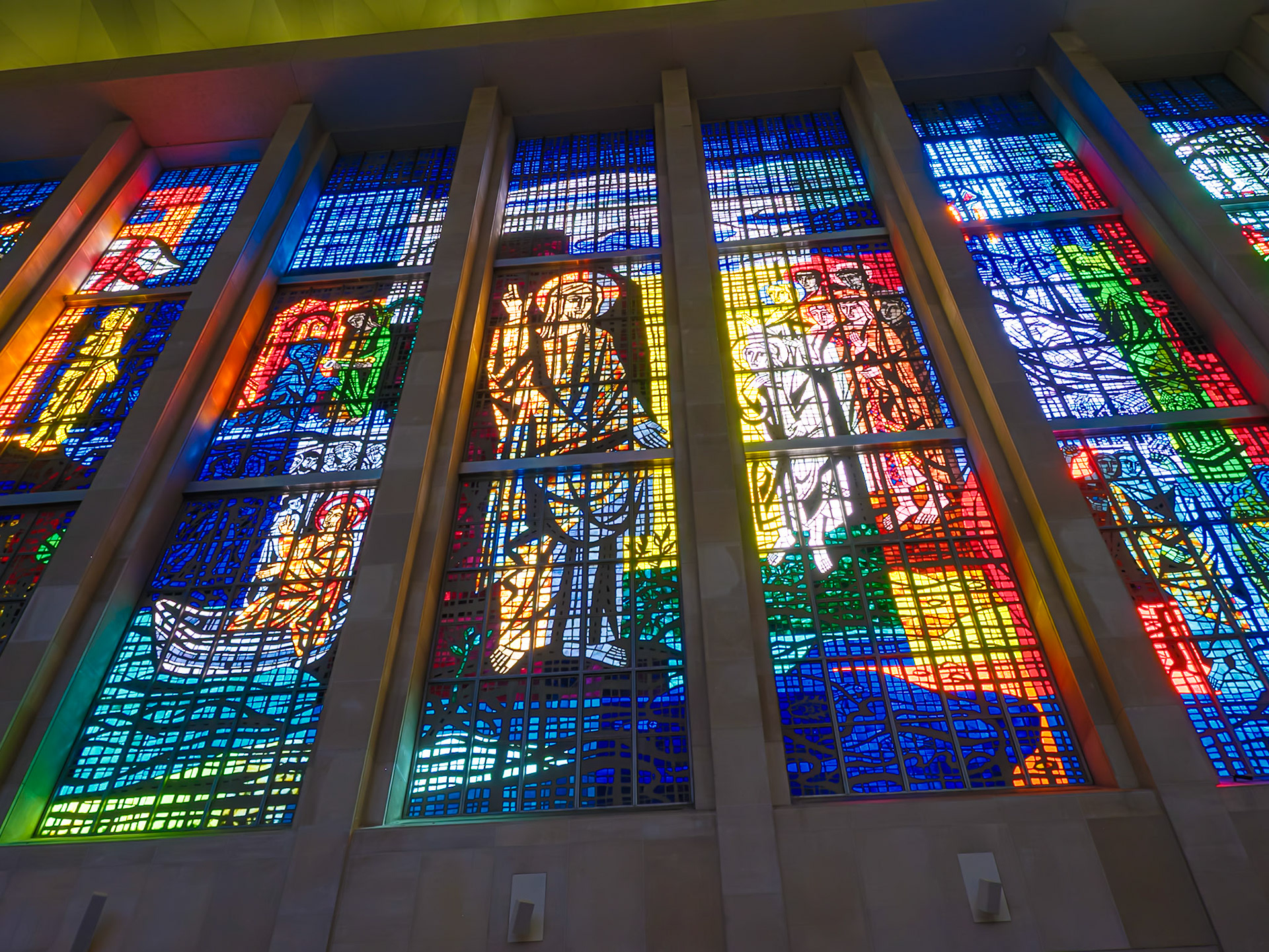 Window Showing Lord at Sea of Galilee