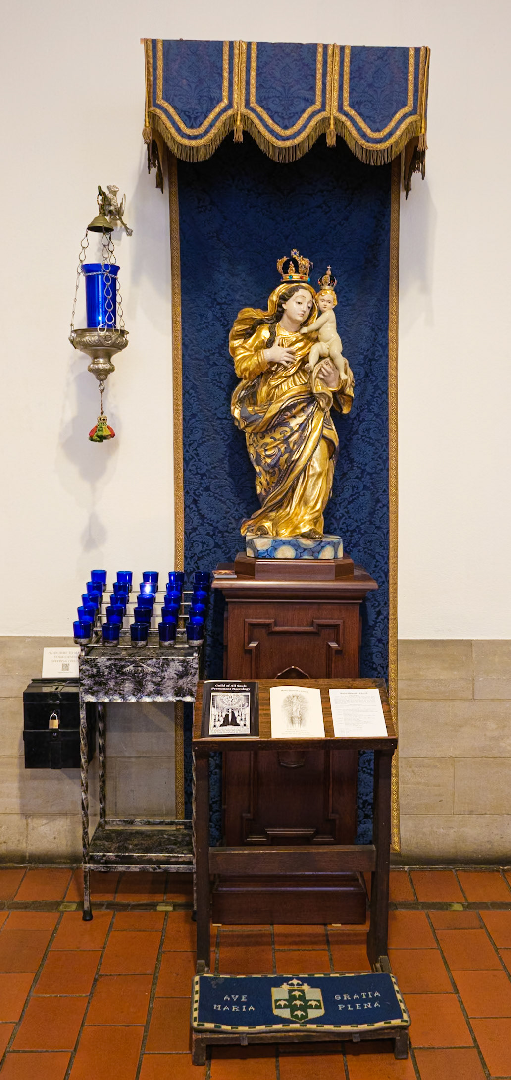 Our Lady at the St John Chapel at St Clement Church May 2024