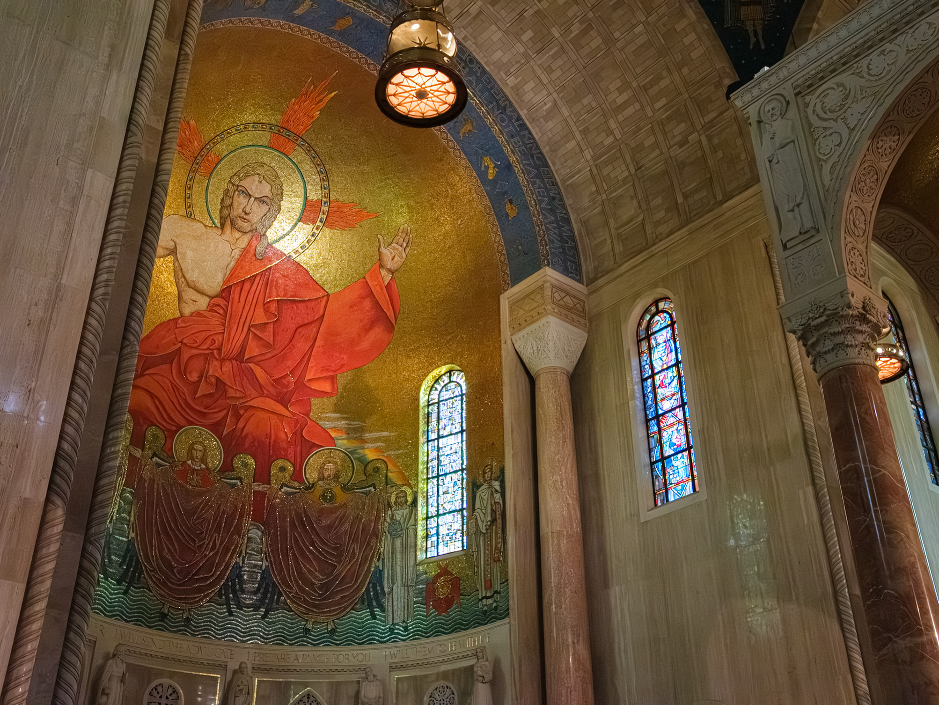 Approaching Christ the King Apse