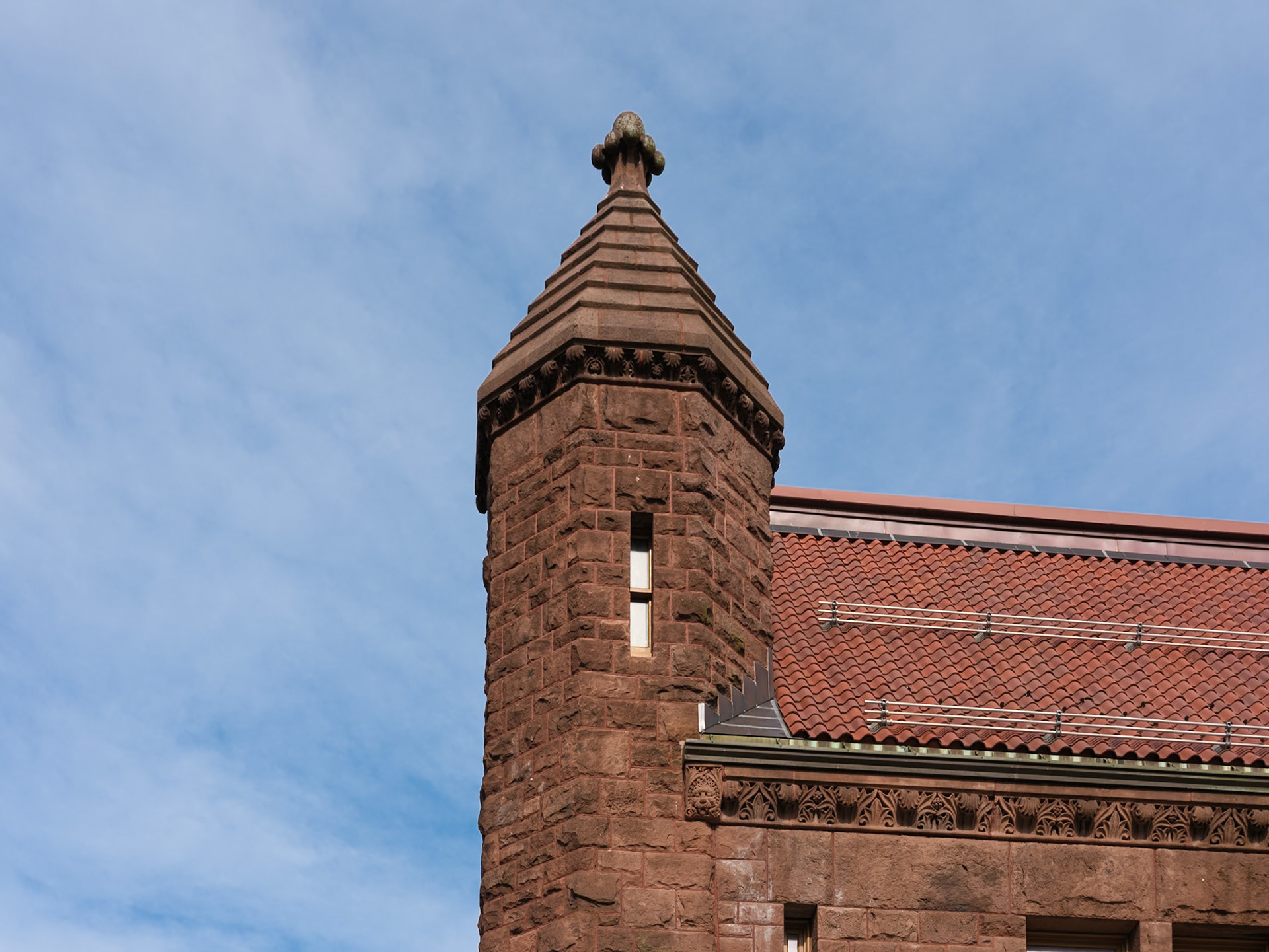 Corner Tower at Hartford Railroad Station May 2026