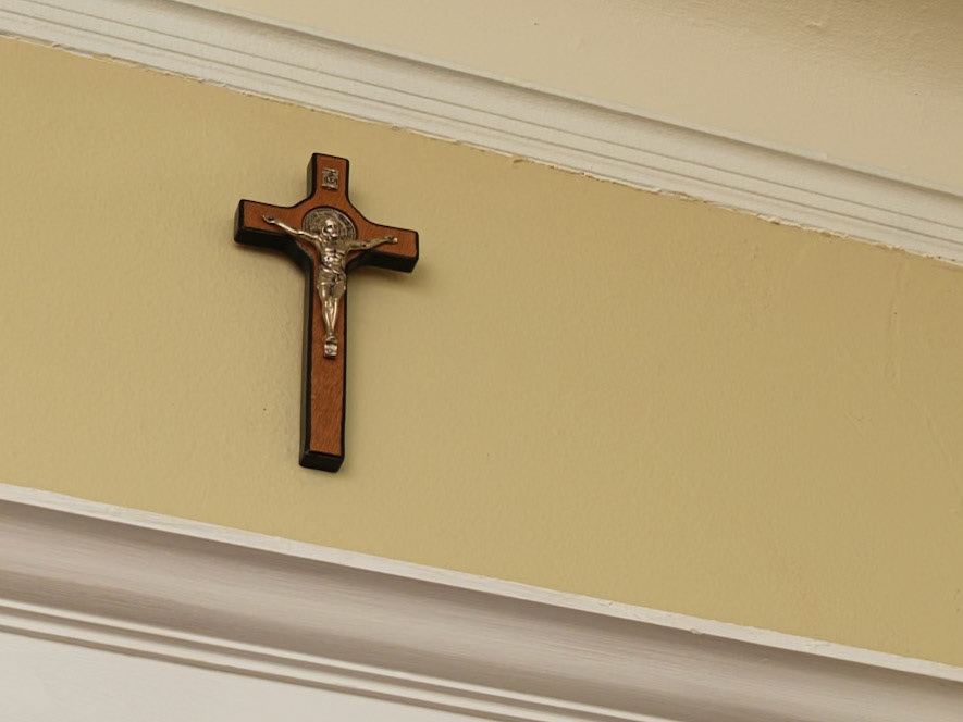 Rectory Study Room Cross Over Entrance Door