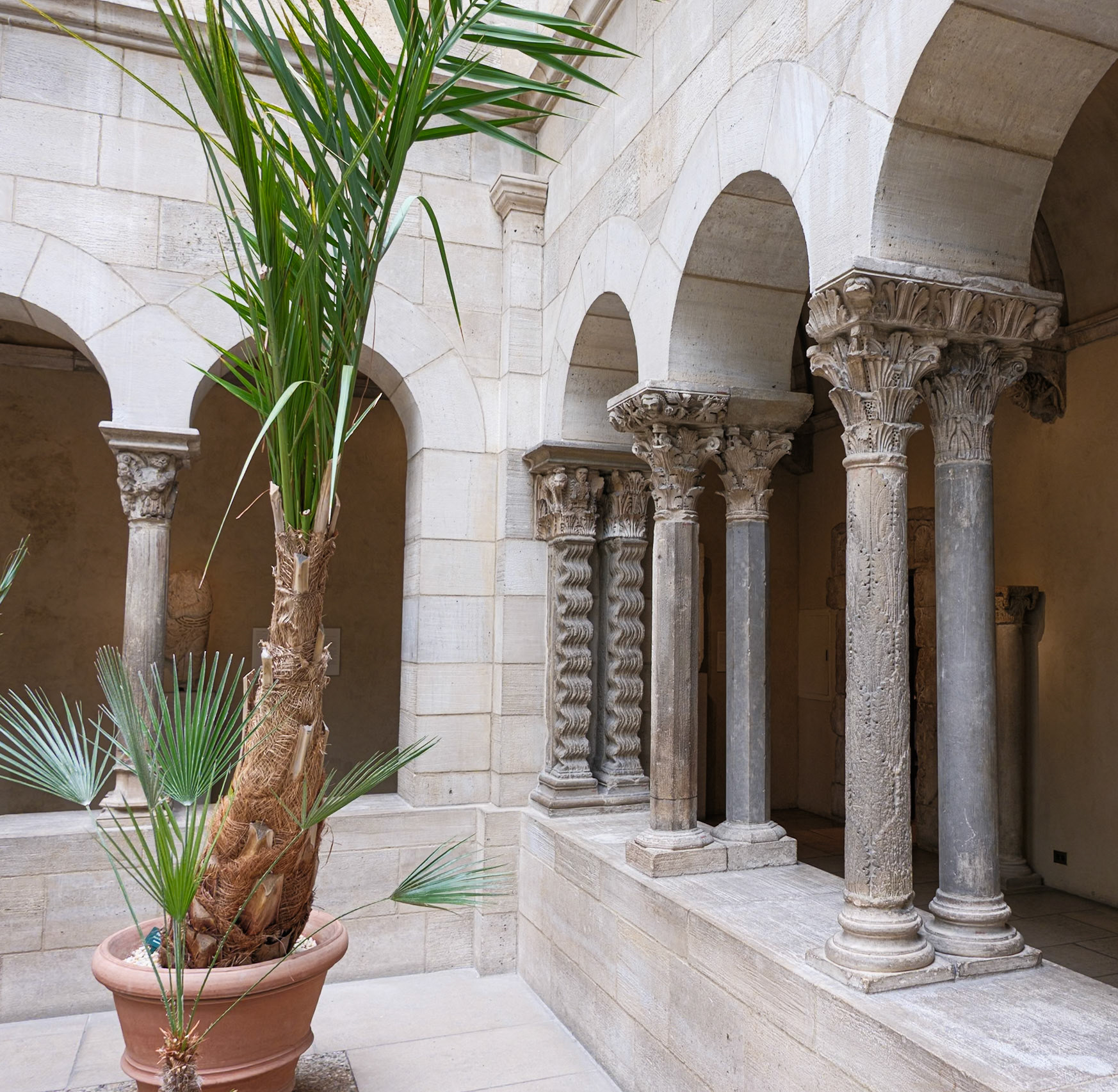 Capitals at the Cloisters July 2024