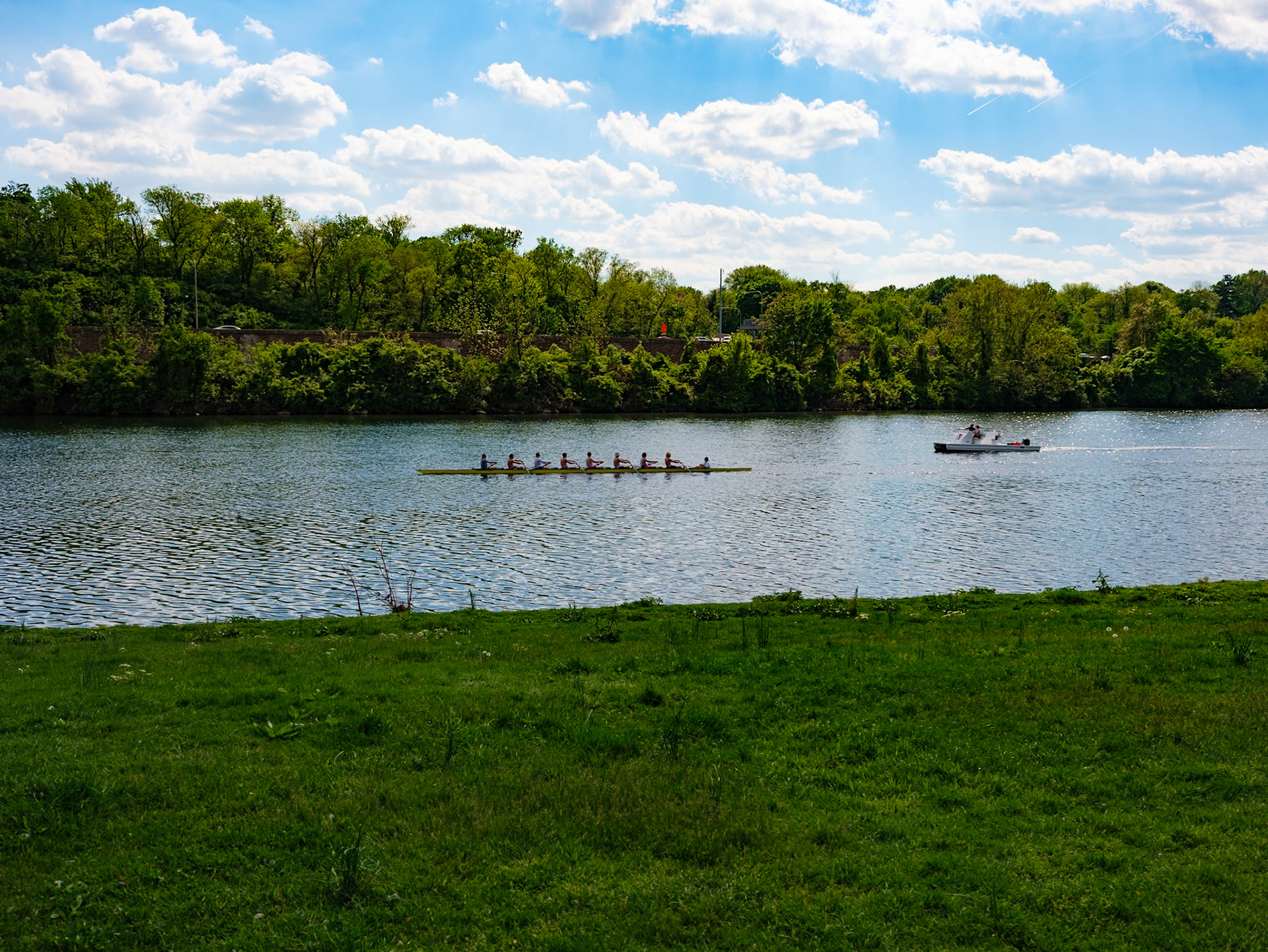 Rowers on the Schuylkill