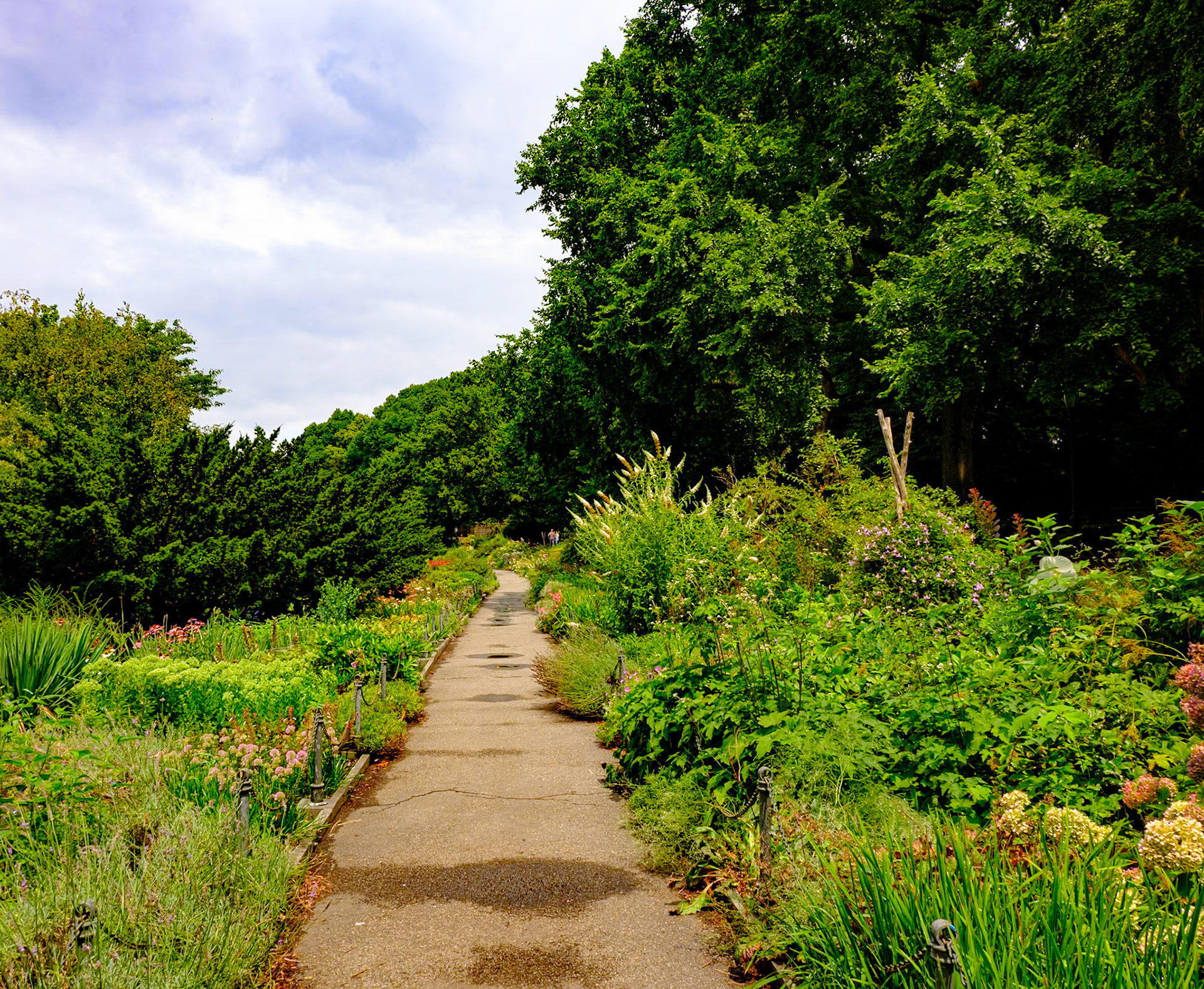 Walk up Pathway at Fort Tryon Continues July 2024