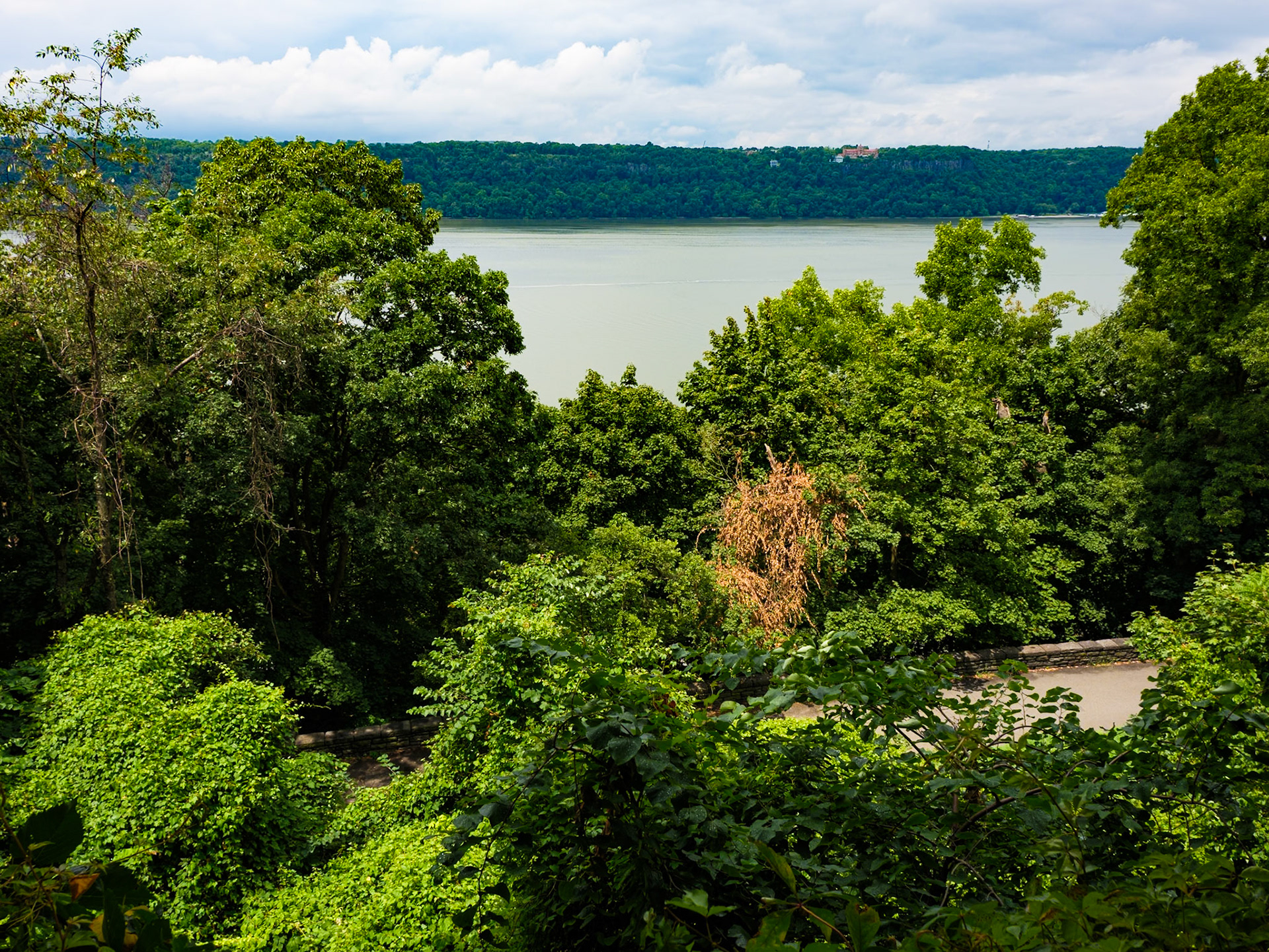 View of Hudson From Fort Tryon July 2024