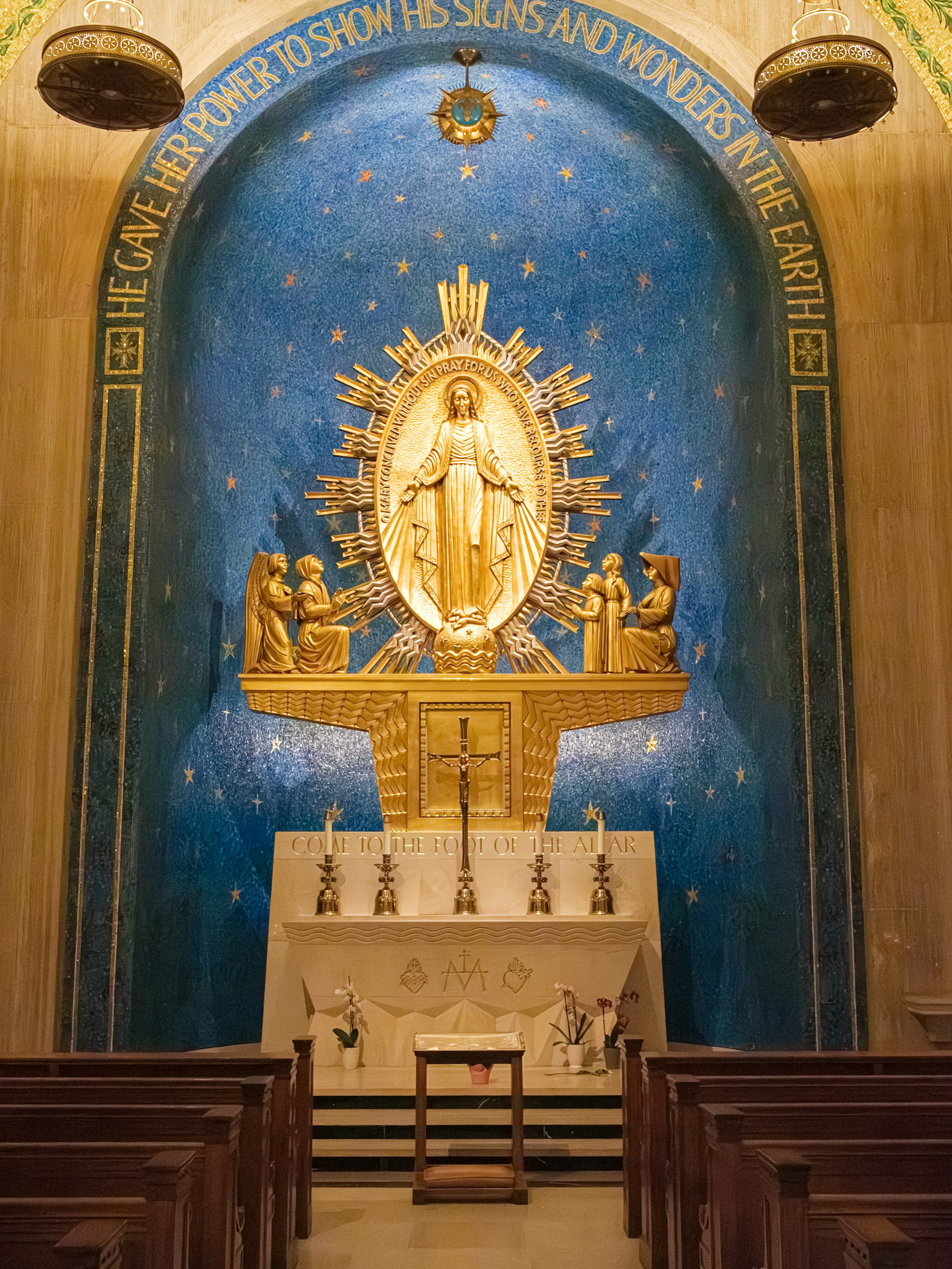 Virgin of the Medal and Stars