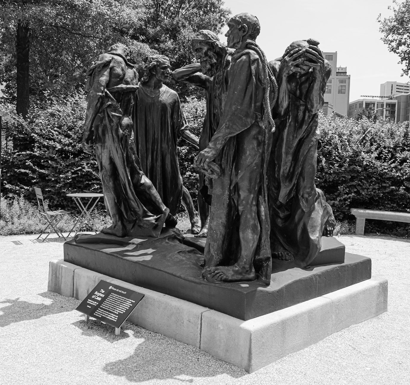 Burghers of Calais by Rodin at the Rodin  Museum July 2024