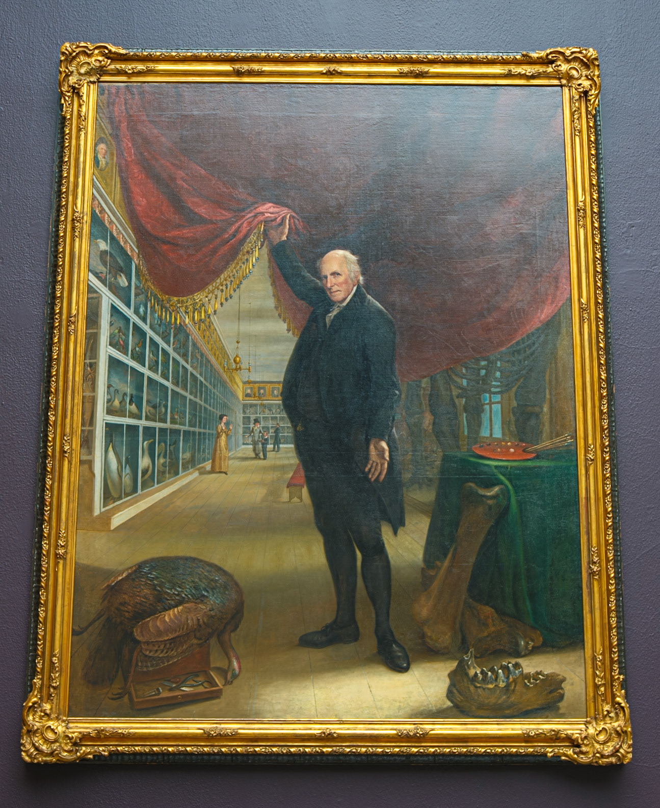 Portrait of Peale a Founder of PAFA