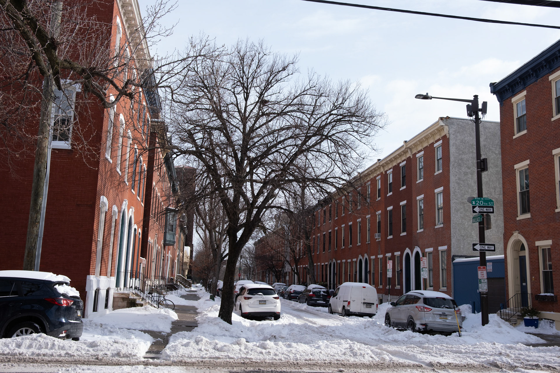 Wallace Street at 20th on 26 January 2026