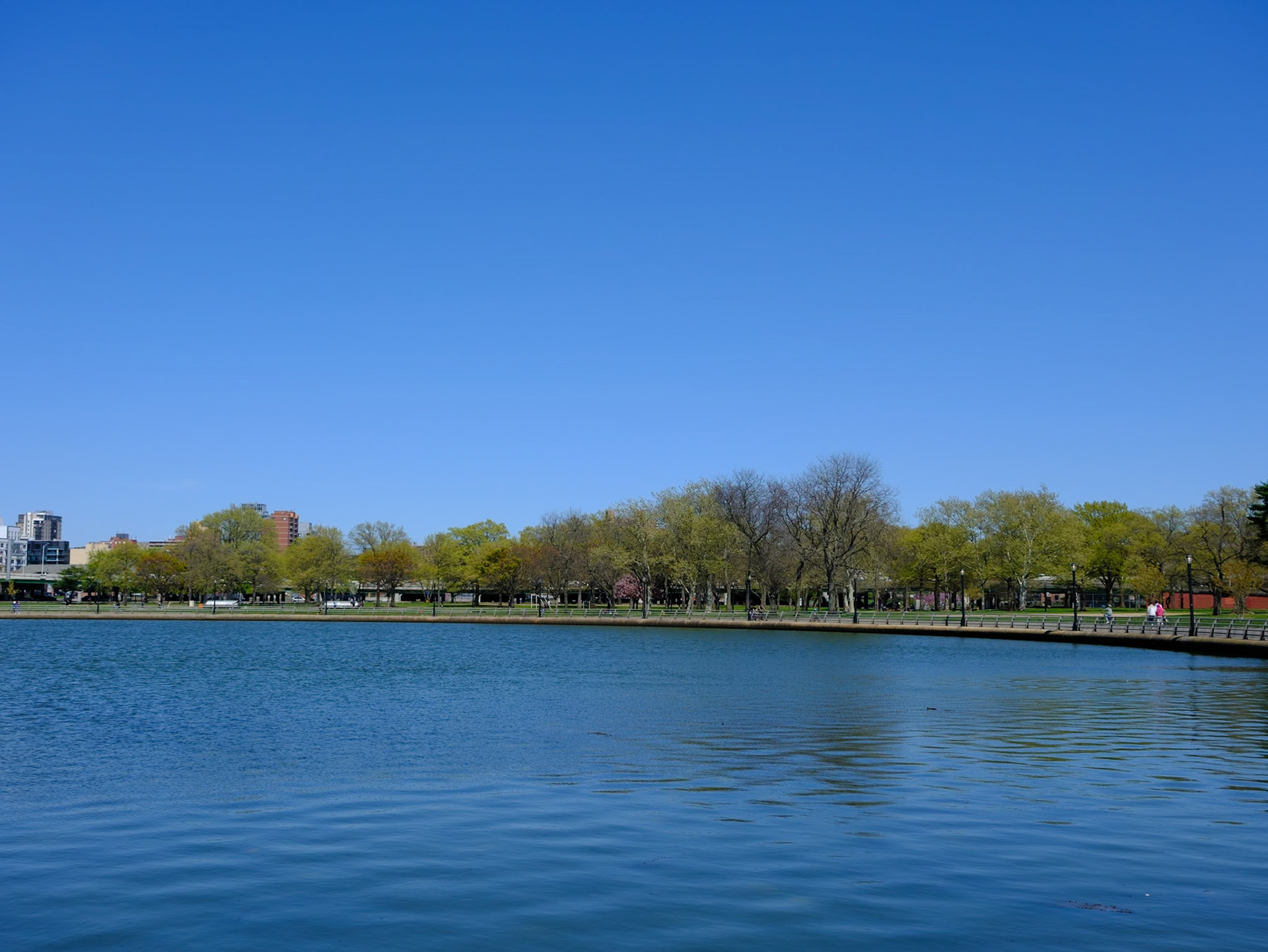 Former Pool of Industry at Flushing Meadows Corona Park April 2024