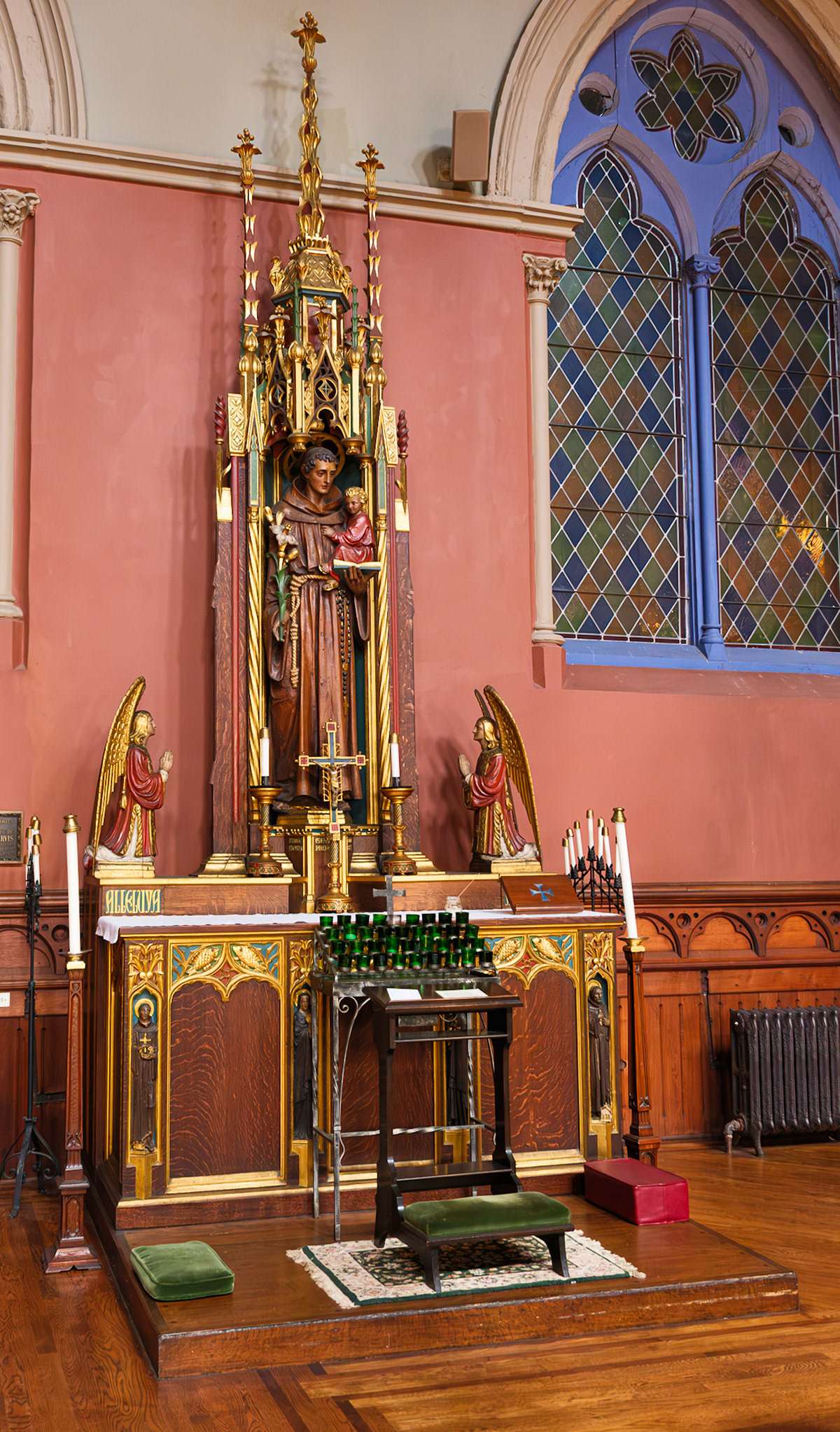 St Anthony of Padua Altar at St Paul Church Brooklyn