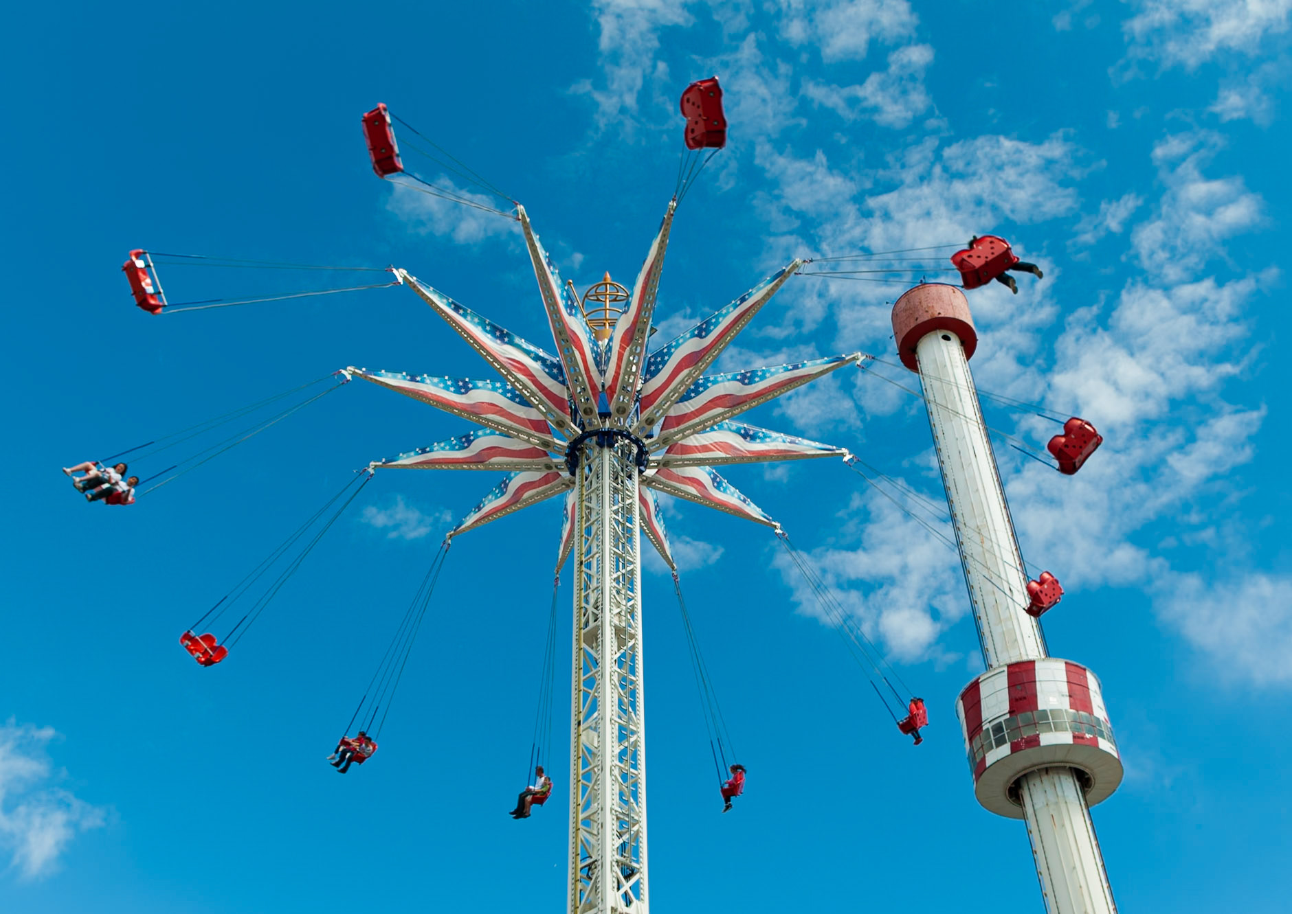 High Flying Ride at Coney Island