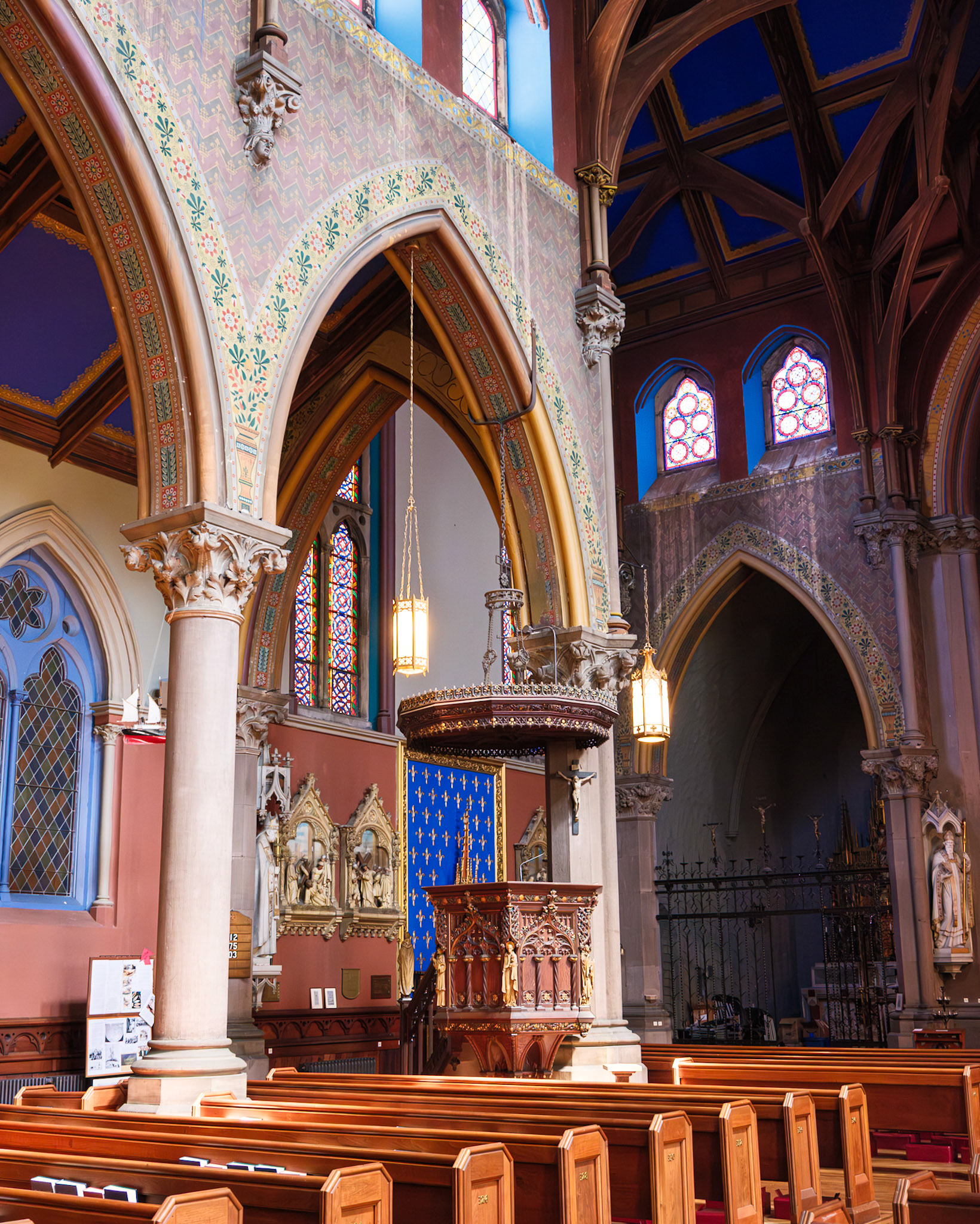 Looking North East from Nave at St Paul Church Brooklyn